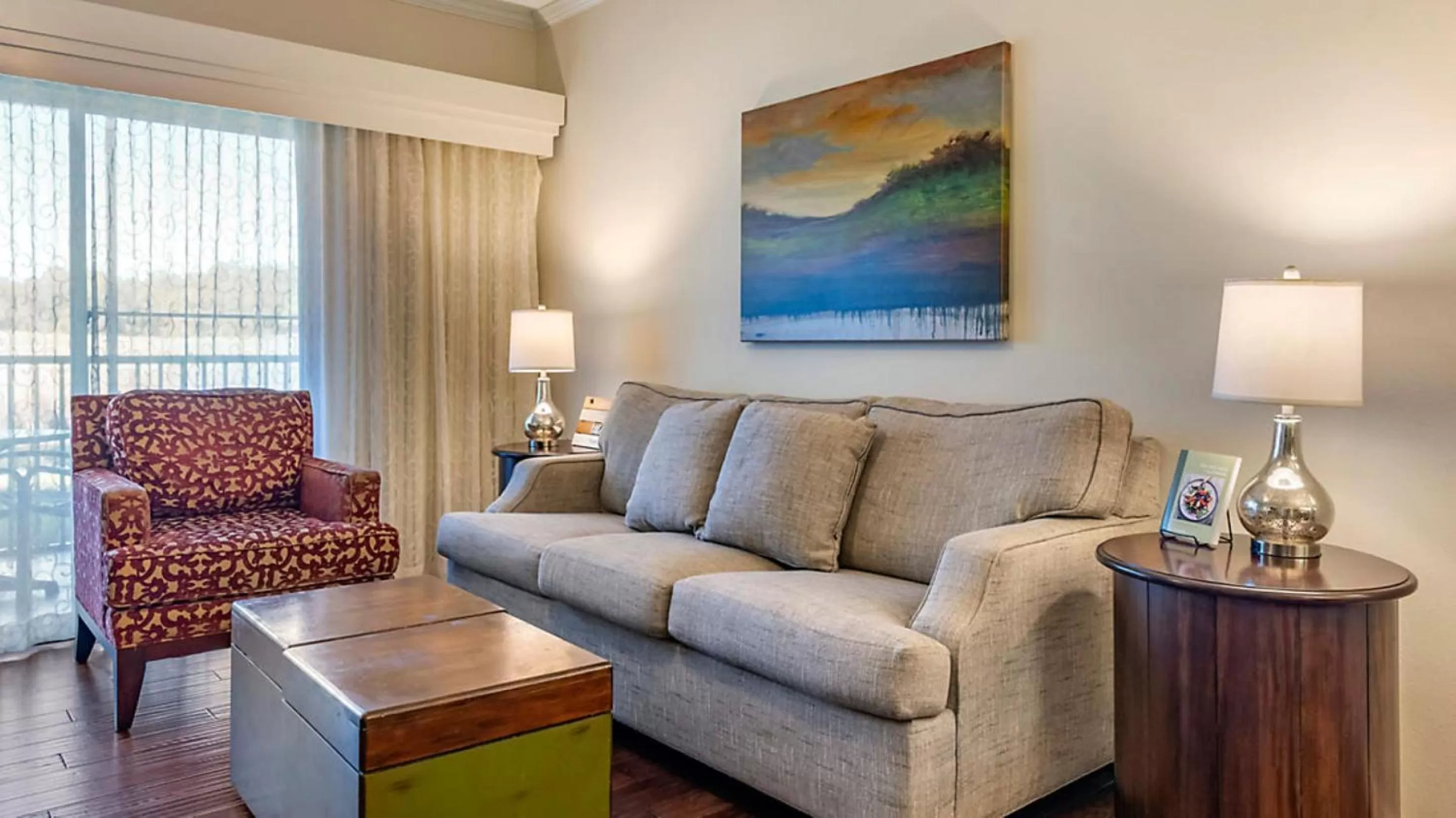 Living room in Hilton Vacation Club St Augustine