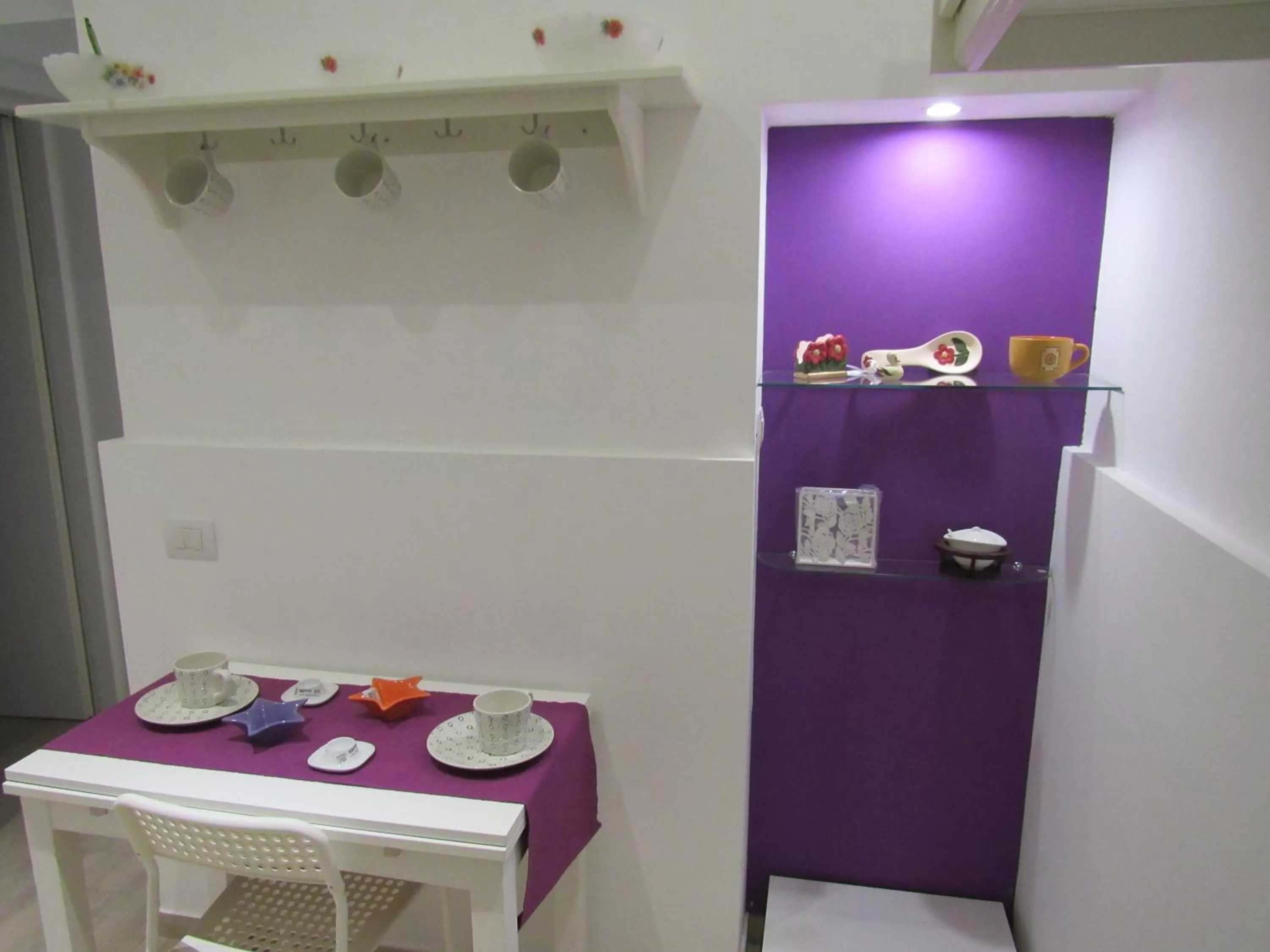 Dining area in La Voce del Violino