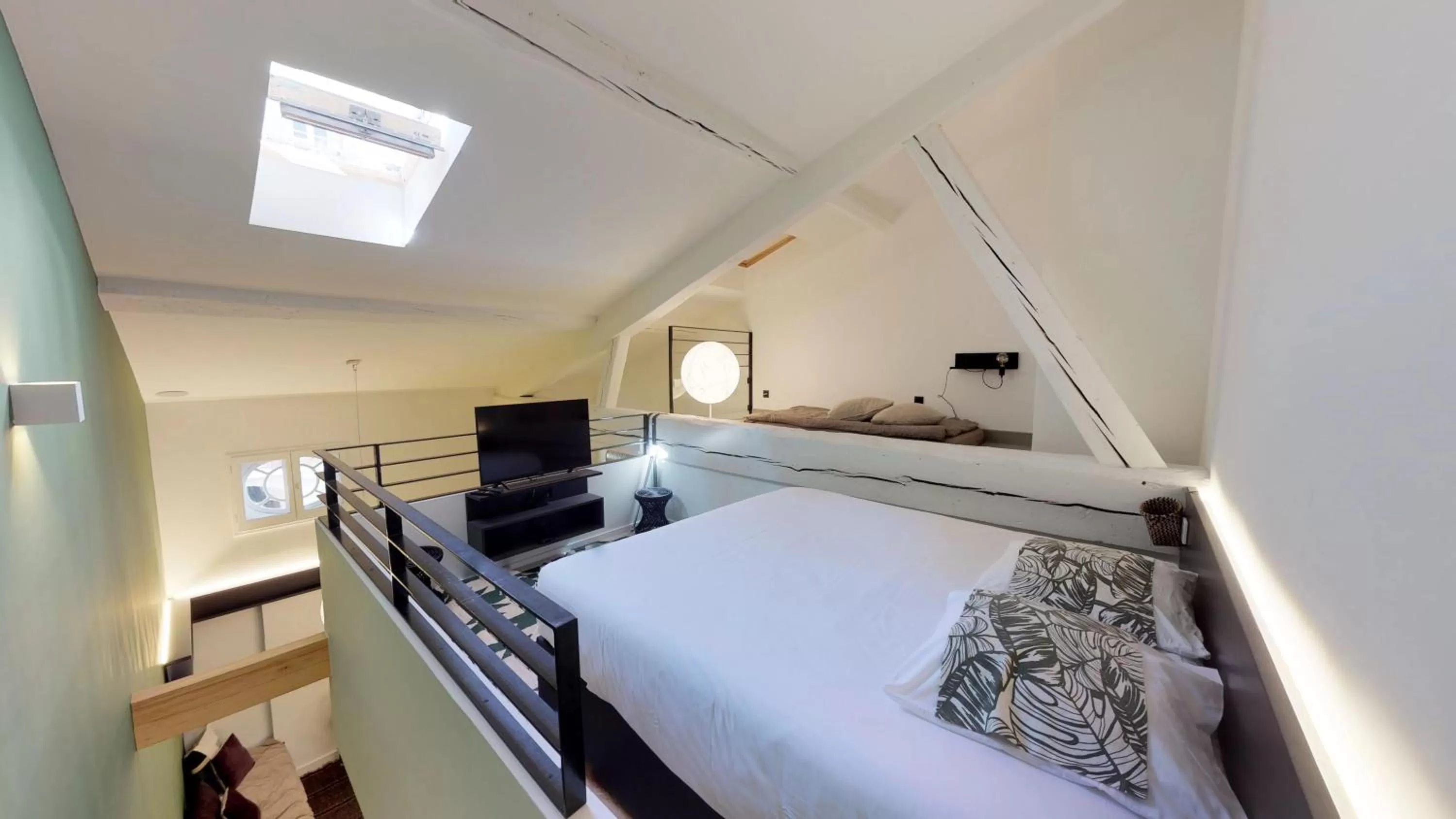 Bed in MiHotel Comte