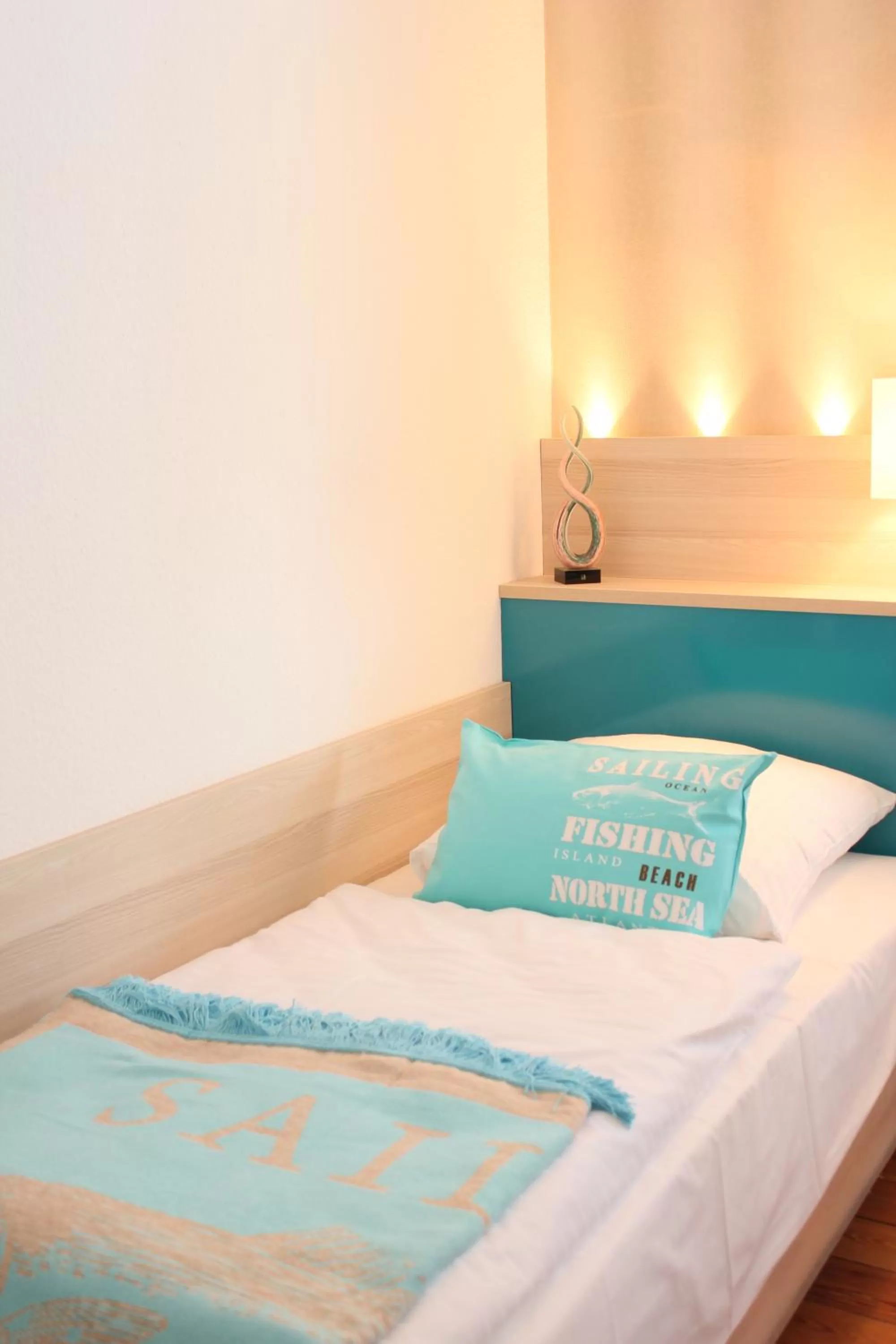 Bed in Villa WellenRausch - Adults Only