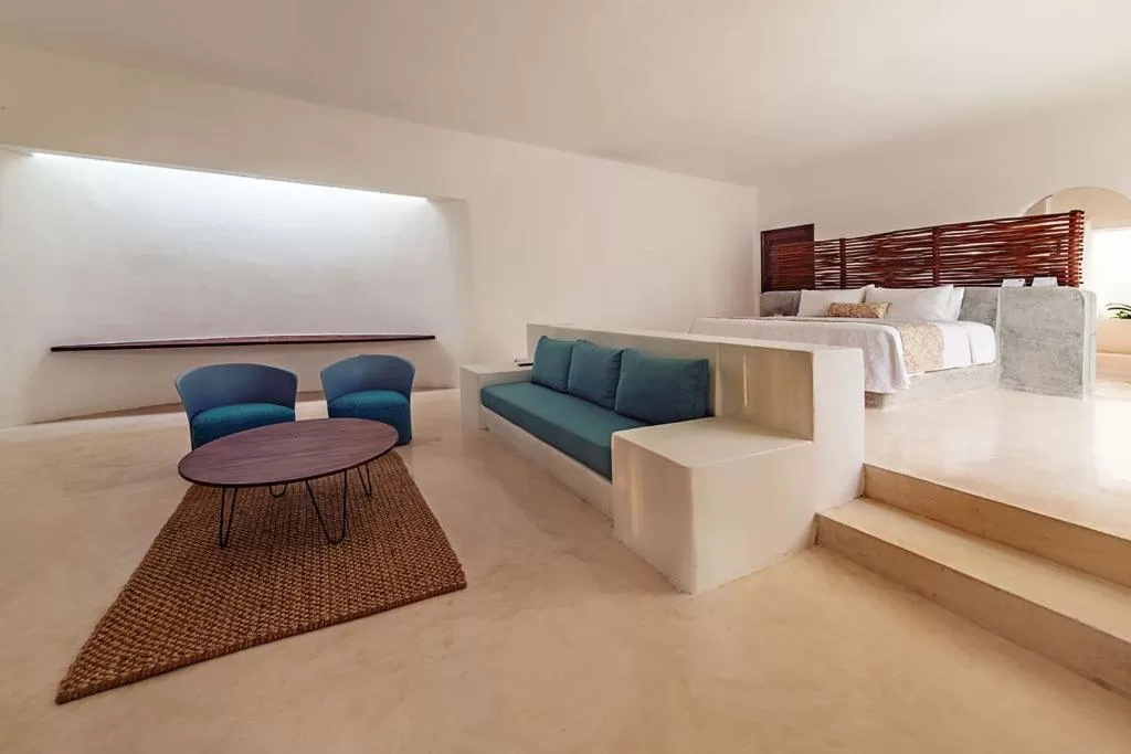 Living room in Mi Kasa Tu Kasa Bacalar