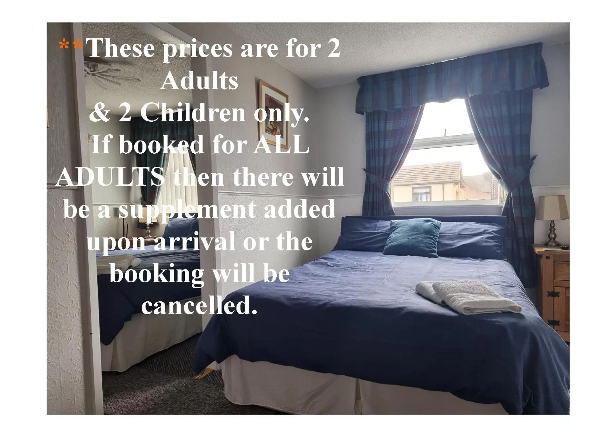 Standard Quadruple Room in Thornhill Blackpool