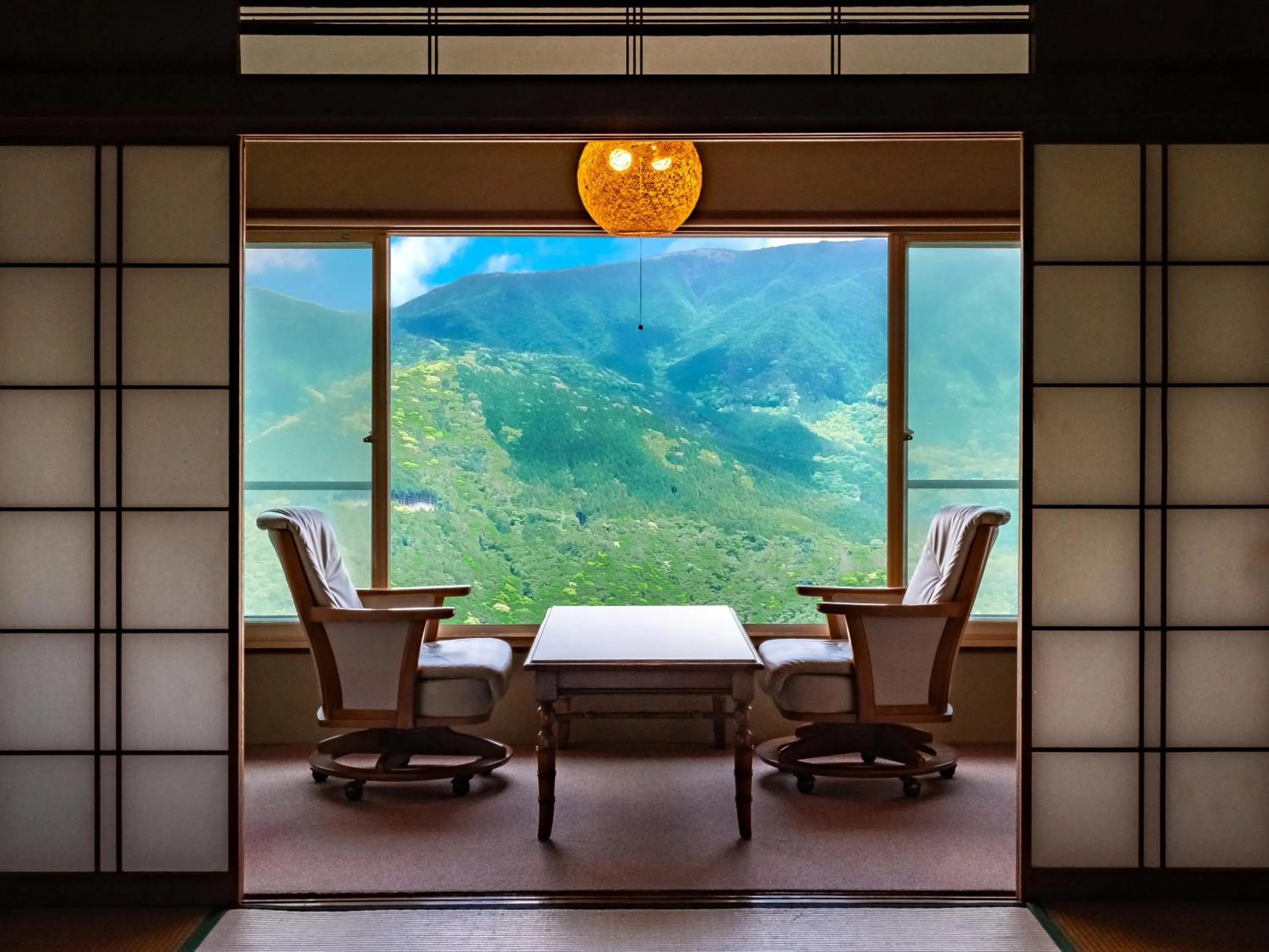 Mountain view in Shirayunoyado Yamadaya Hakone Gora