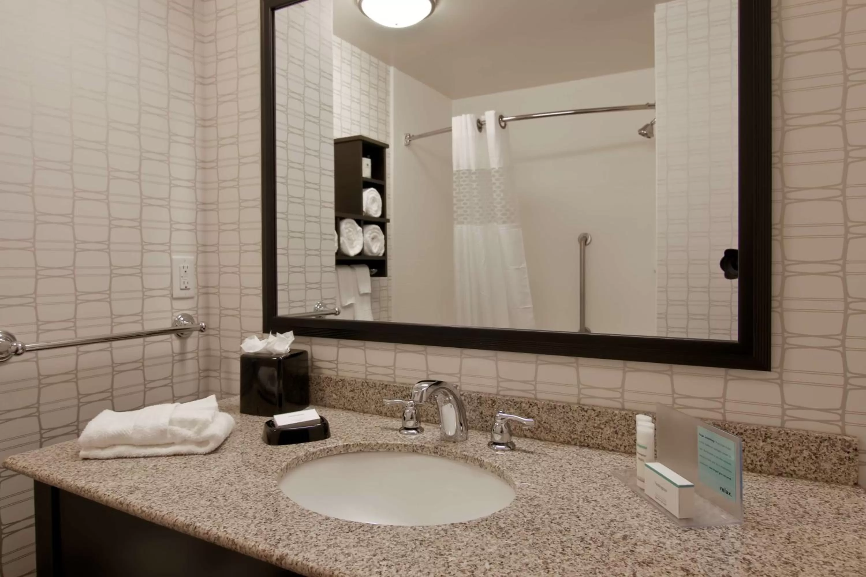 Bathroom in Hampton Inn & Suites Bellevue Downtown/Seattle