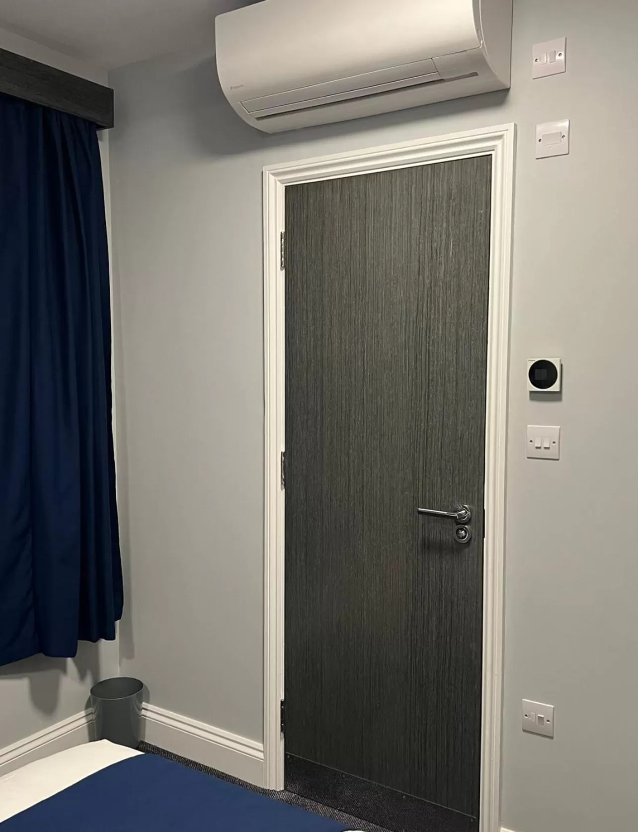 air conditioner, Bed in Blue Sapphire Hotel