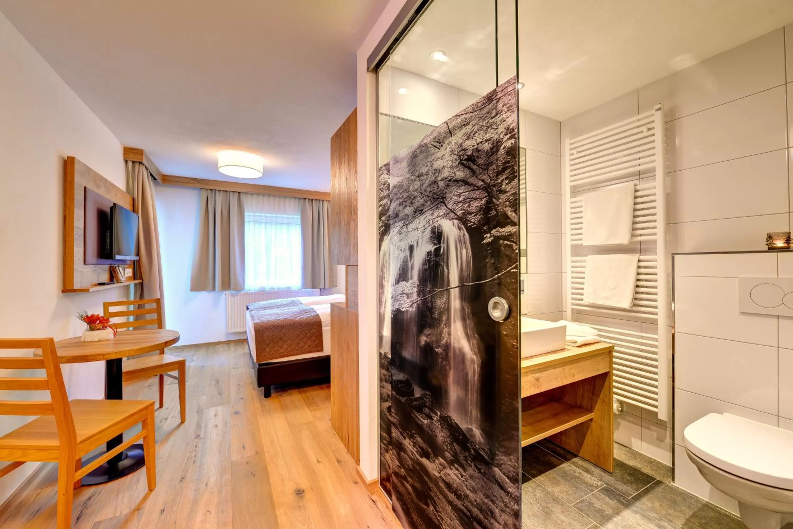 Bathroom in Hotel Enzian