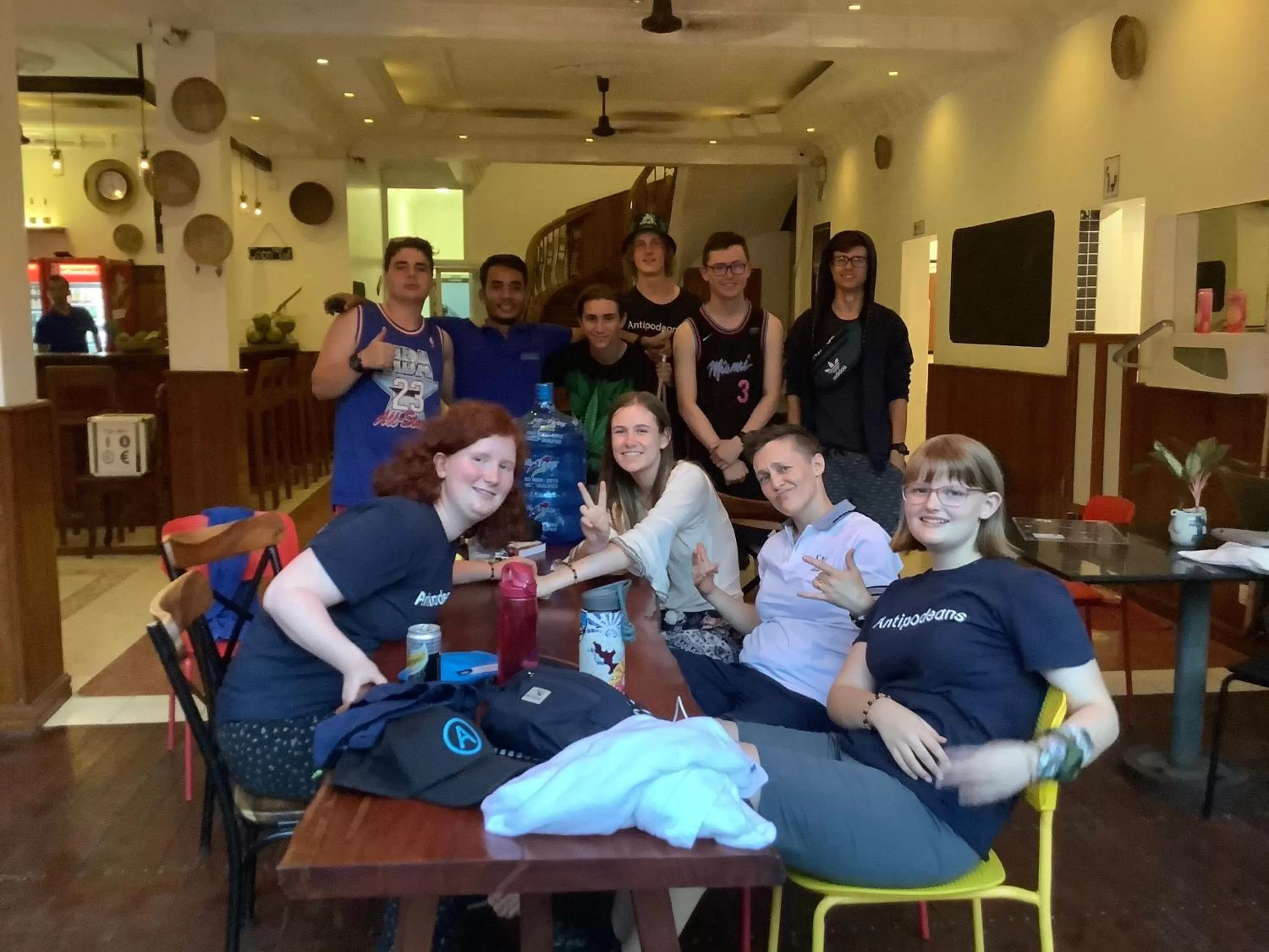 People in Poolside Villa