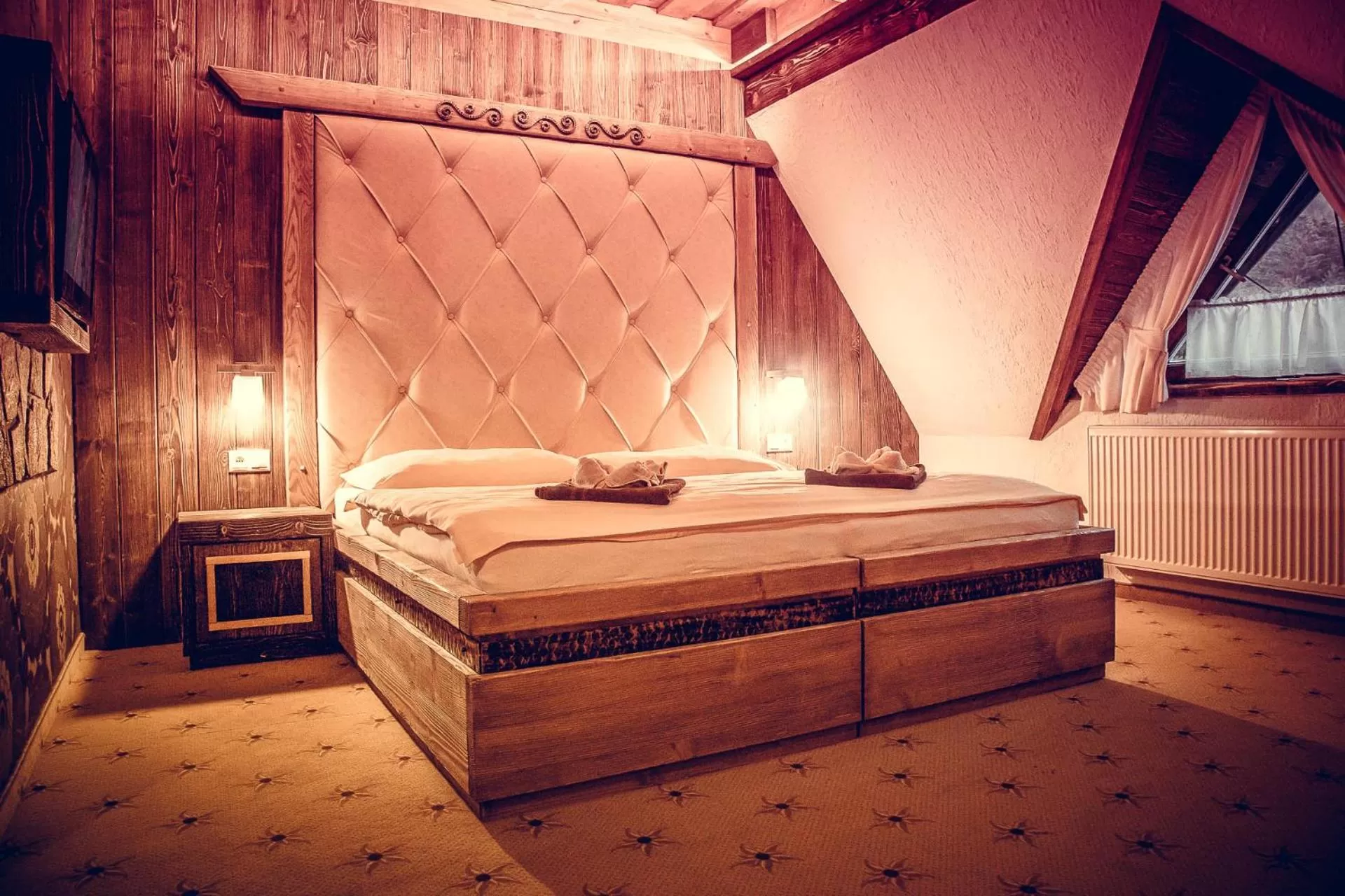 Photo of the whole room, Bed in Hotel Strachanovka - Jánska Koliba