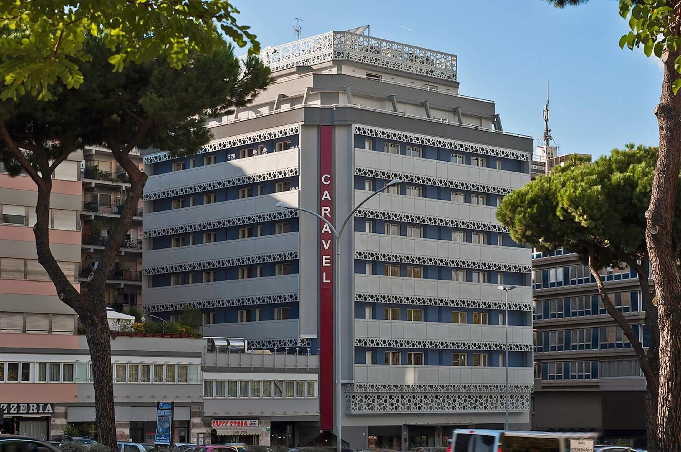 Property building in Hotel Caravel