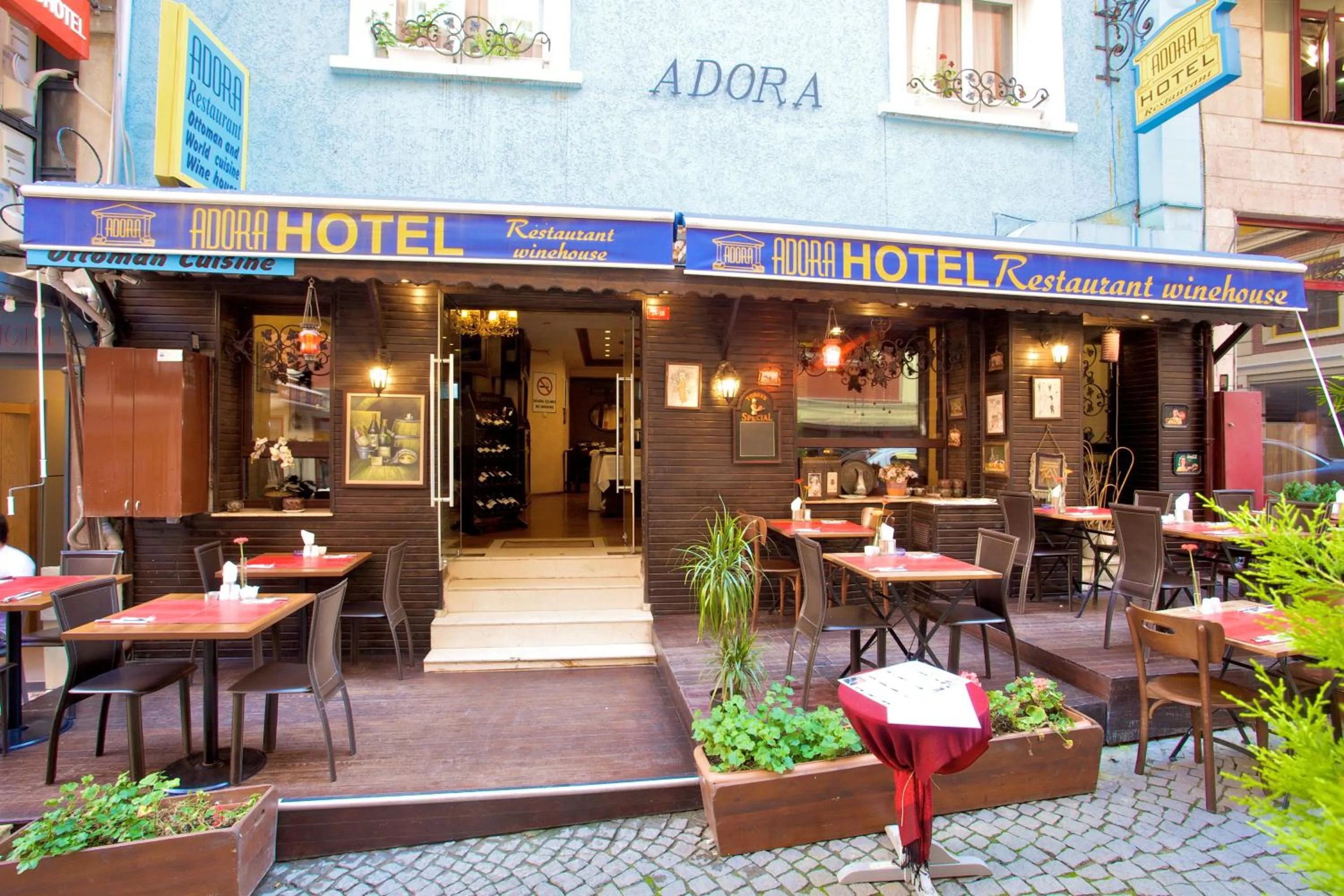 Restaurant/places to eat in Adora Hotel