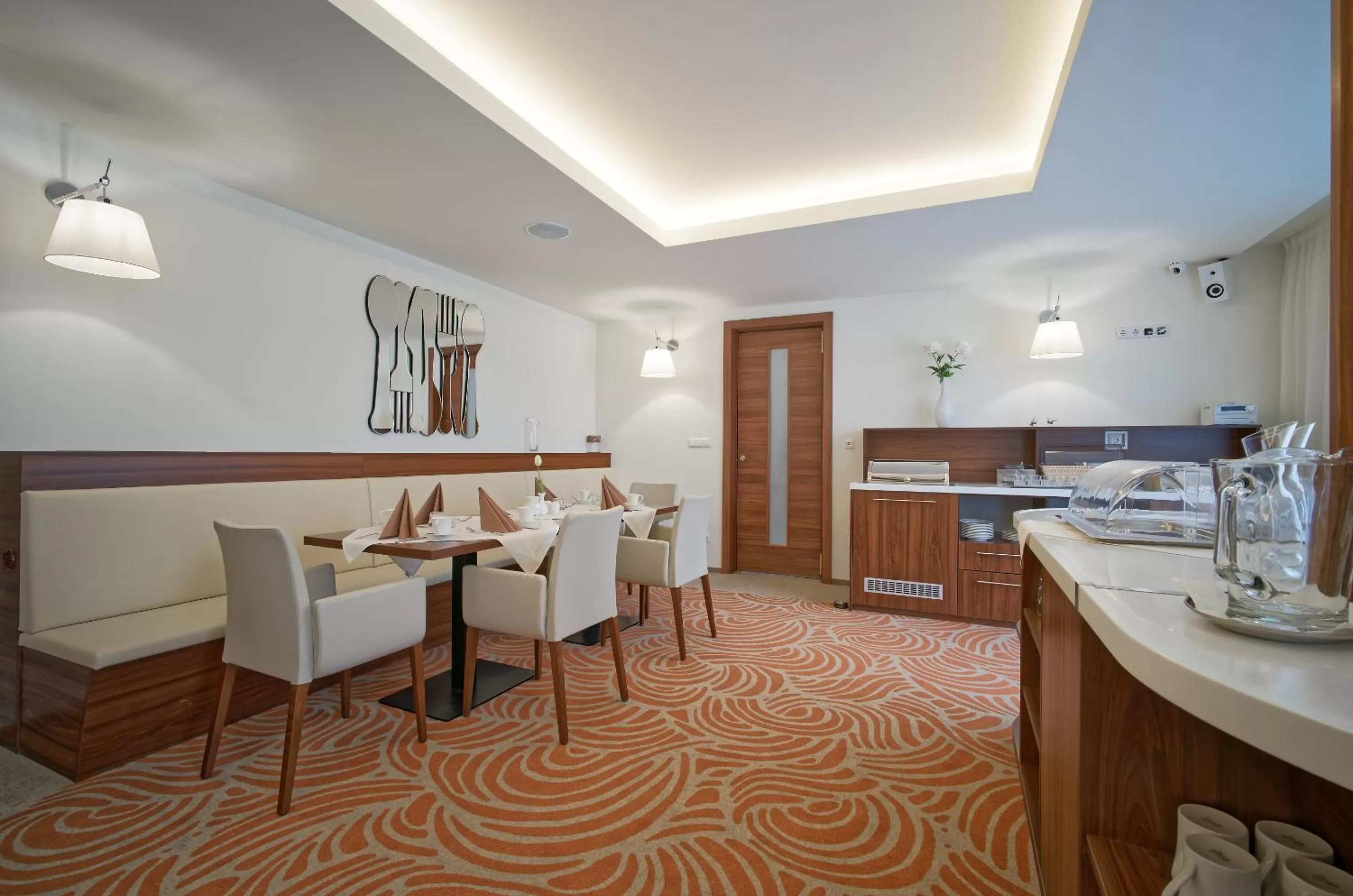 Buffet breakfast in Pension Laa Natura