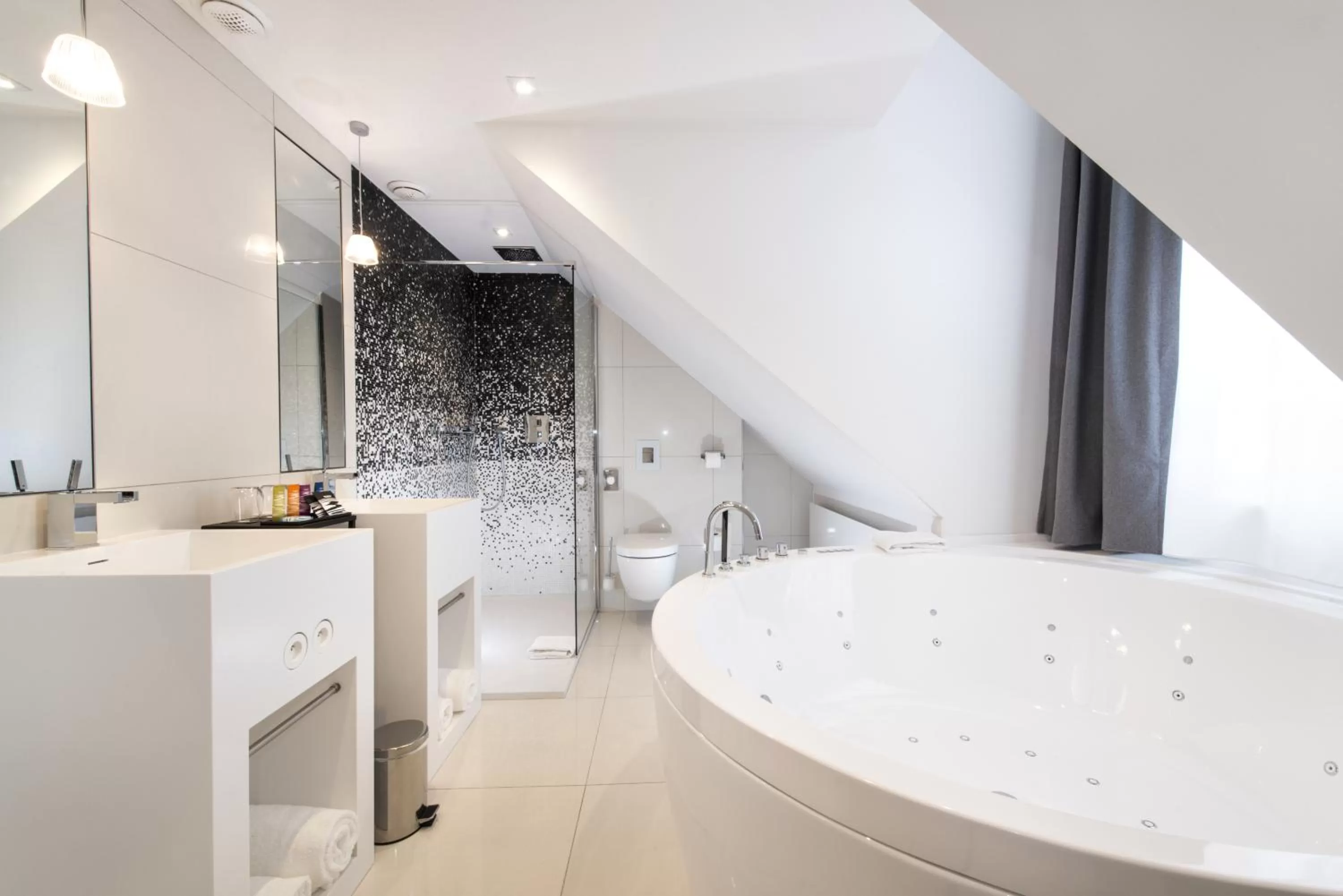 Bathroom in Vertigo Hotel, Dijon, a Member of Design Hotels