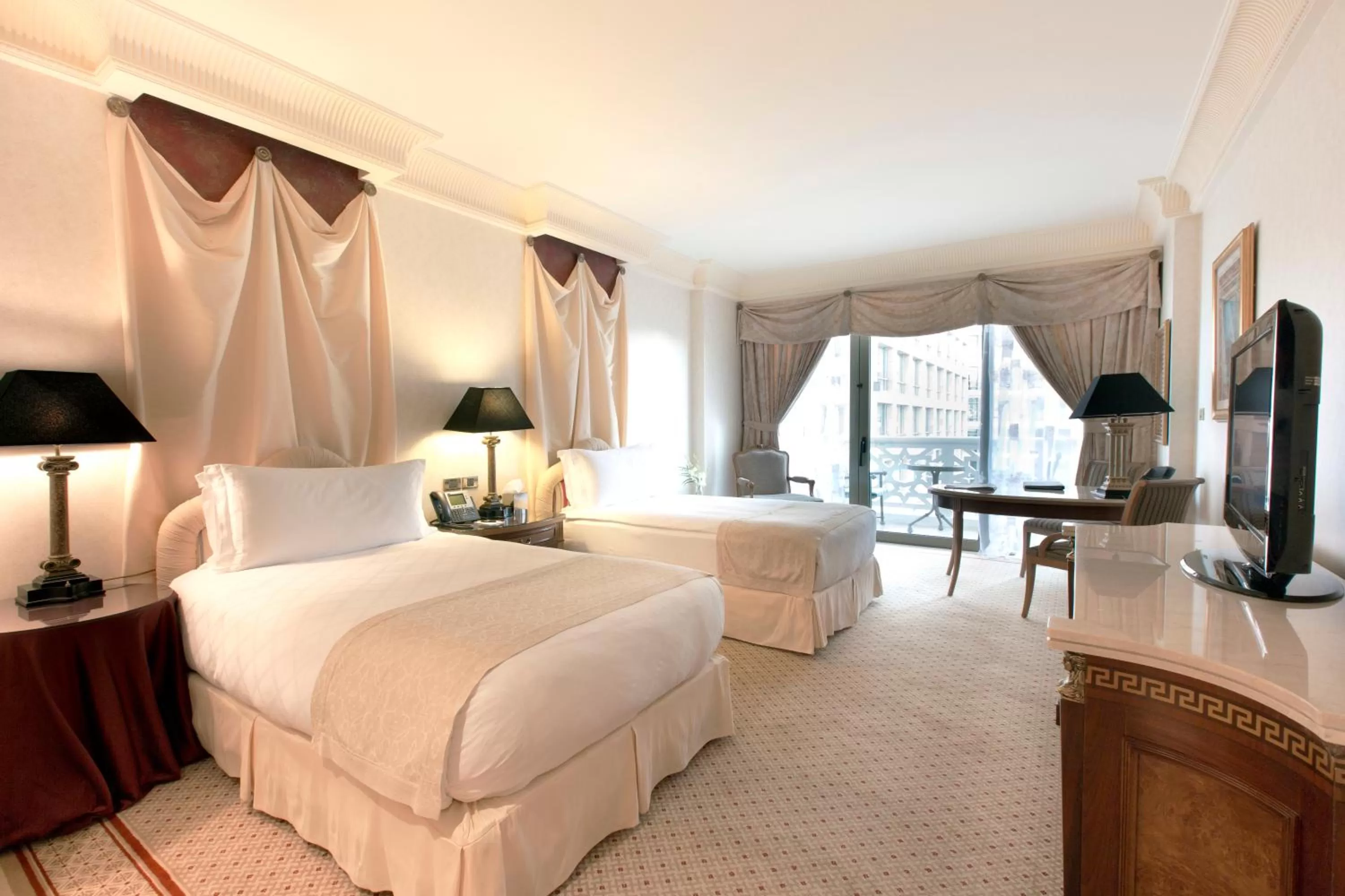 Bed in InterContinental Phoenicia Beirut by IHG