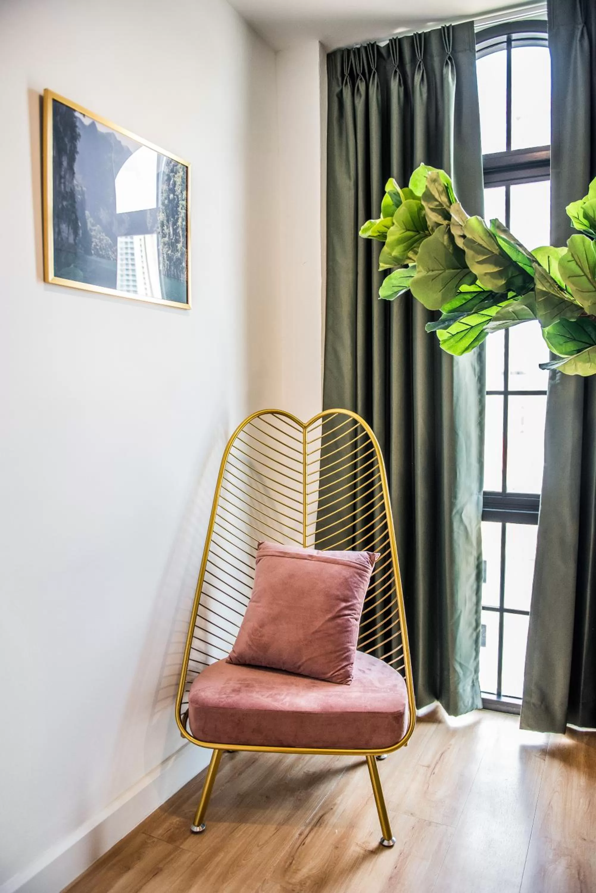 Living room in Theme Boutique Hotel Bangkok