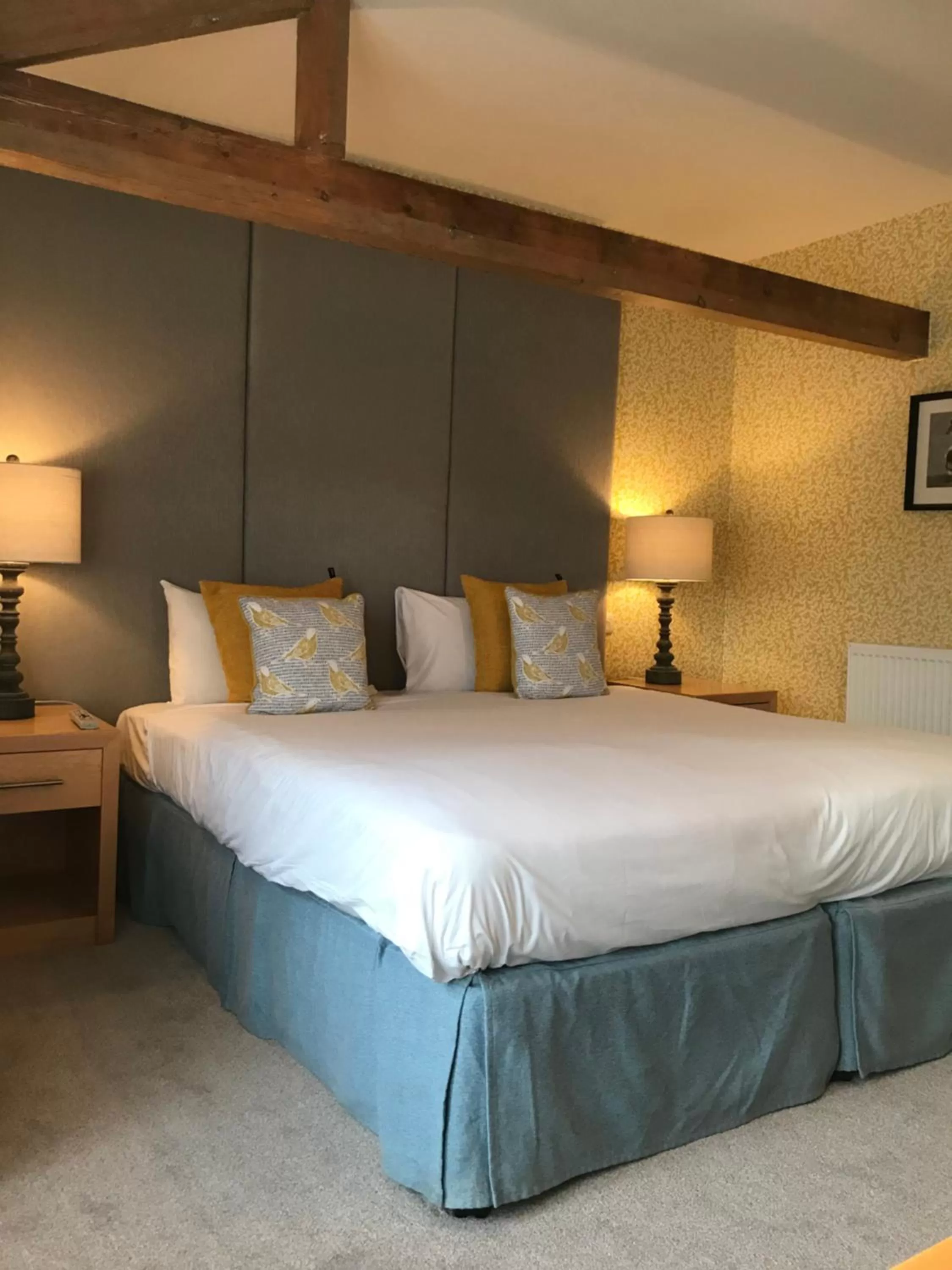 Bed in The Highworth Hotel