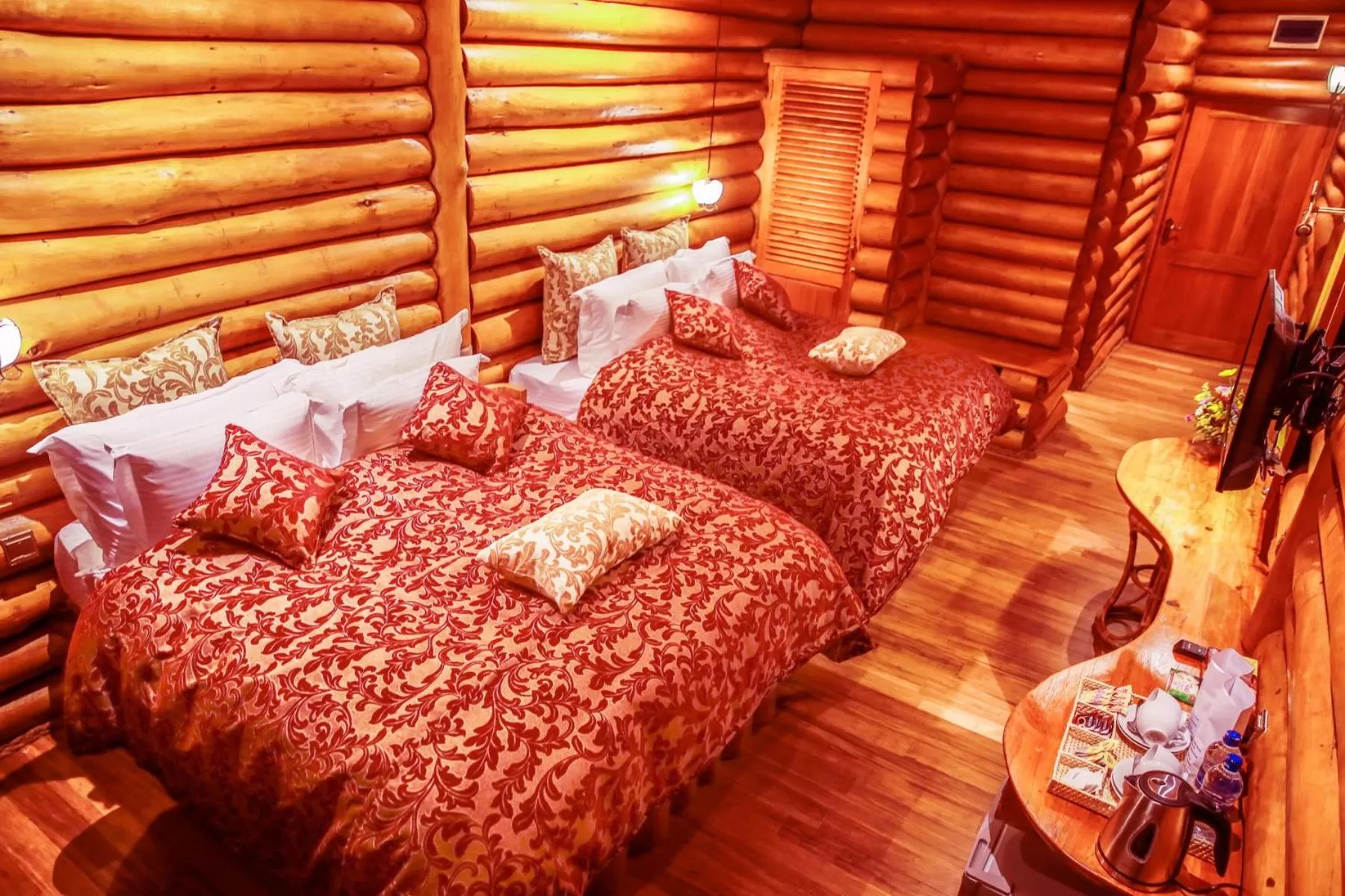 Bed in Queenswood Cottage