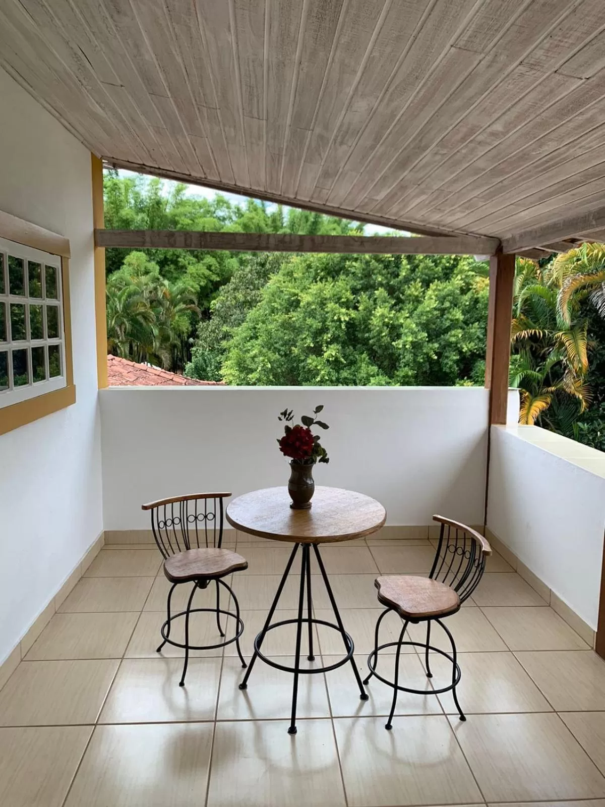 View (from property/room), Balcony/Terrace in Pousada Villa Real