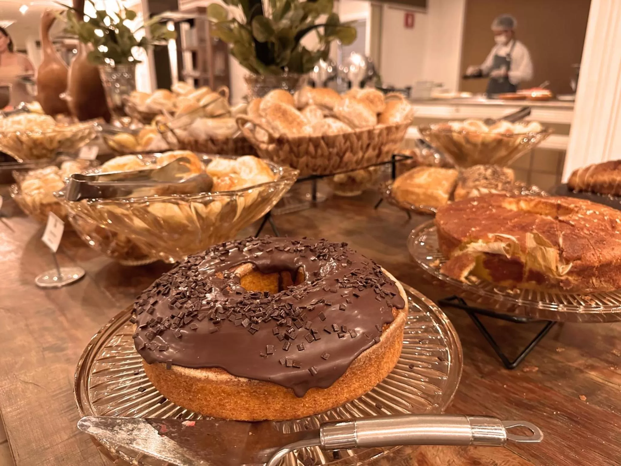 Buffet breakfast in Kubitschek Plaza Hotel