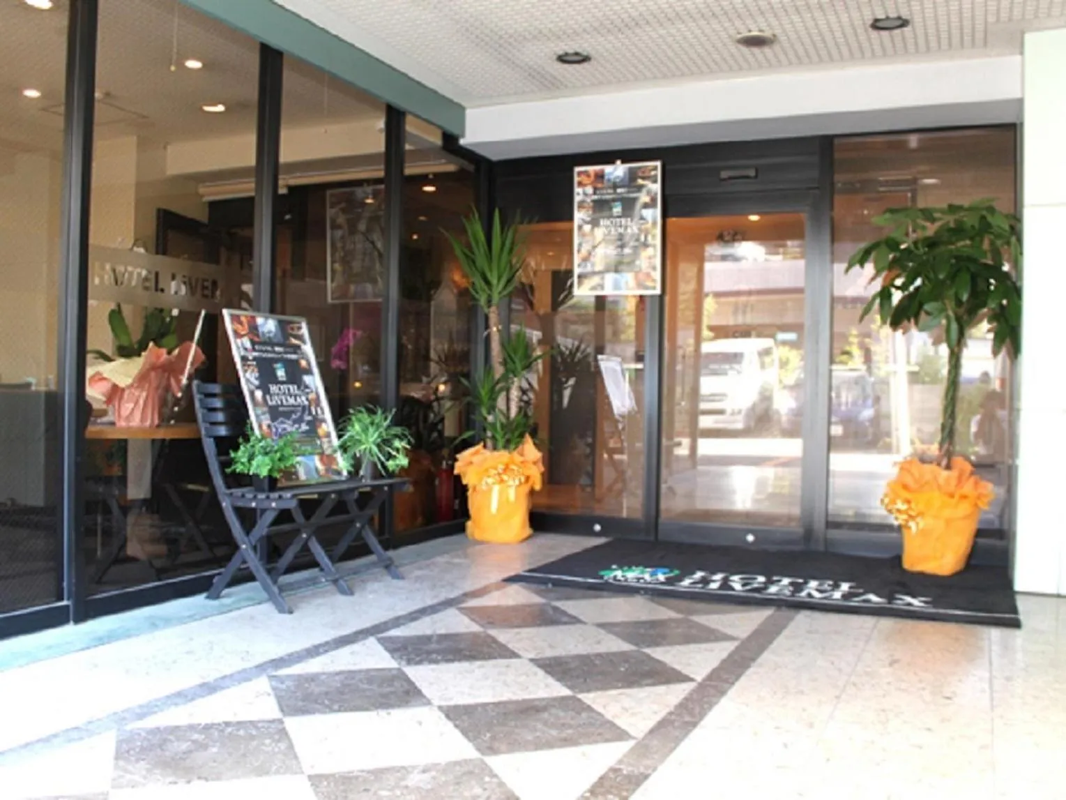 Facade/entrance in HOTEL LiVEMAX BUDGET Tokyo Kiba