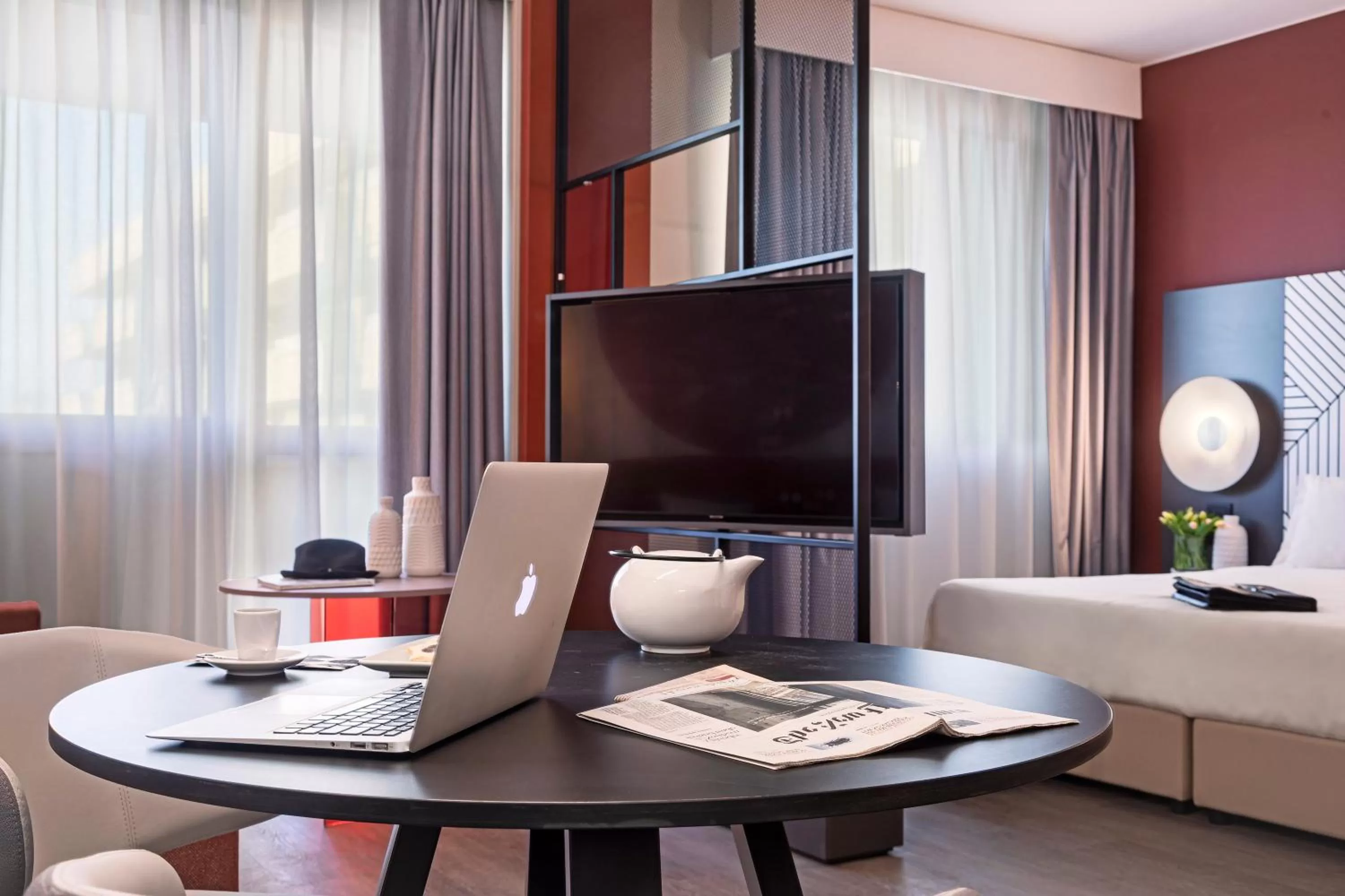 Bedroom in Quark Hotel Milano