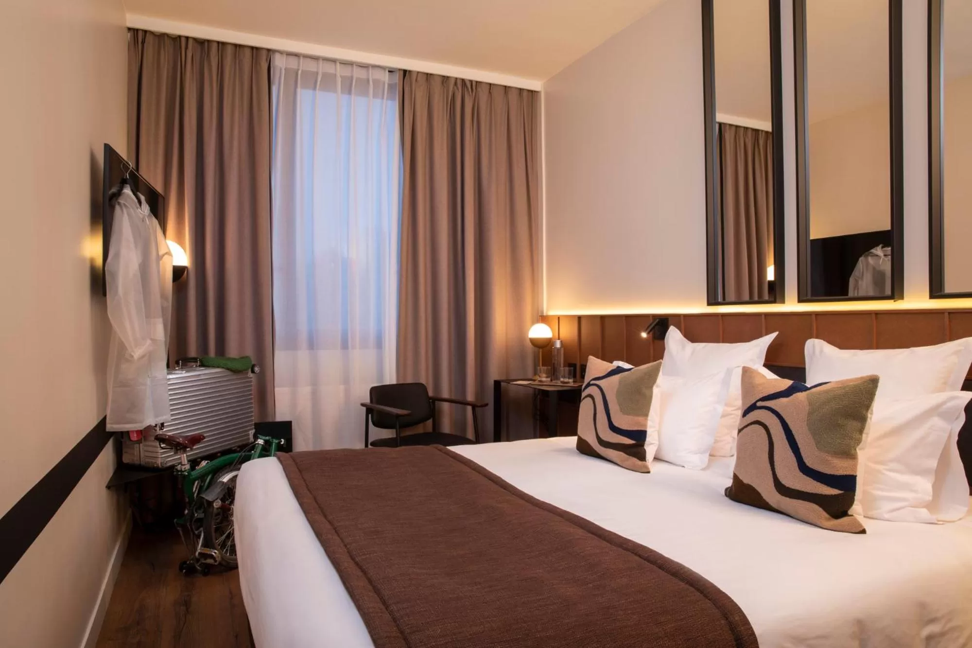 Bed in Hôtel du Port