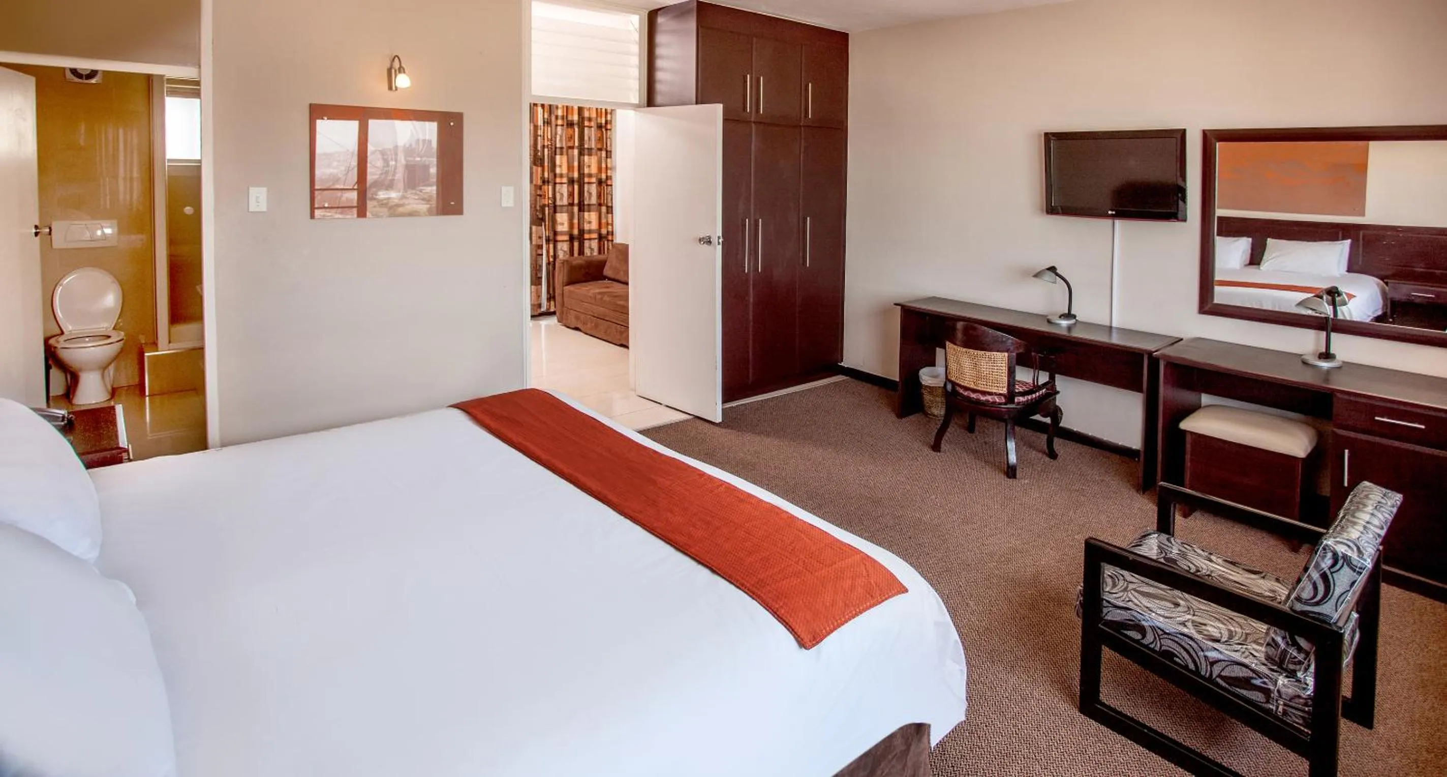 Bed in Coastlands Durban Self Catering Holiday Apartments