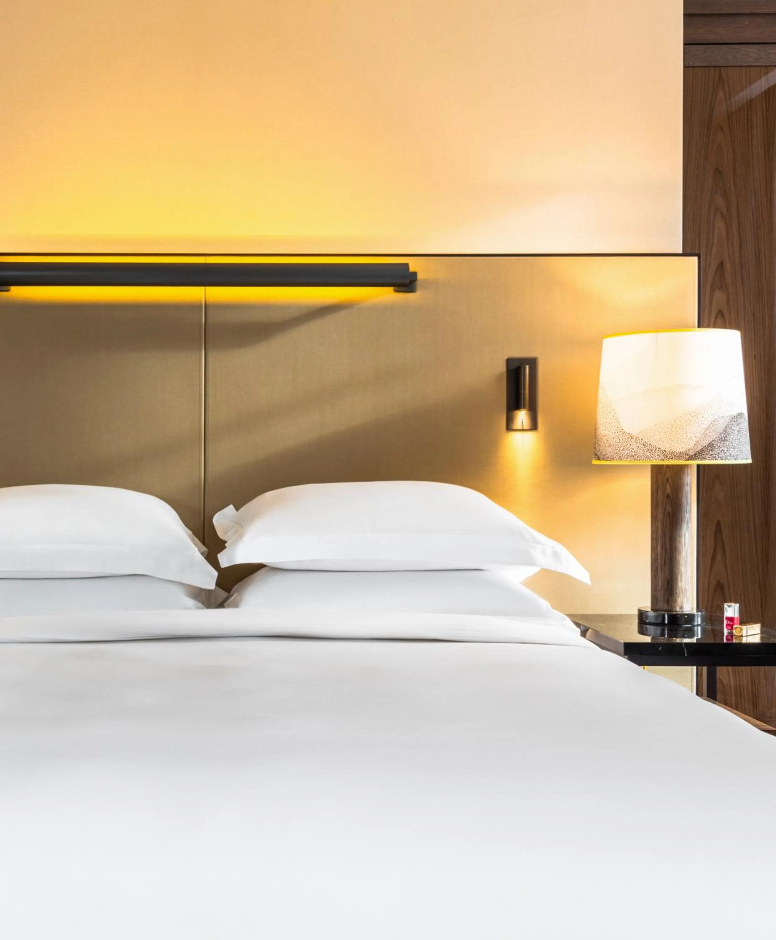 Bed in Hyatt Paris Madeleine