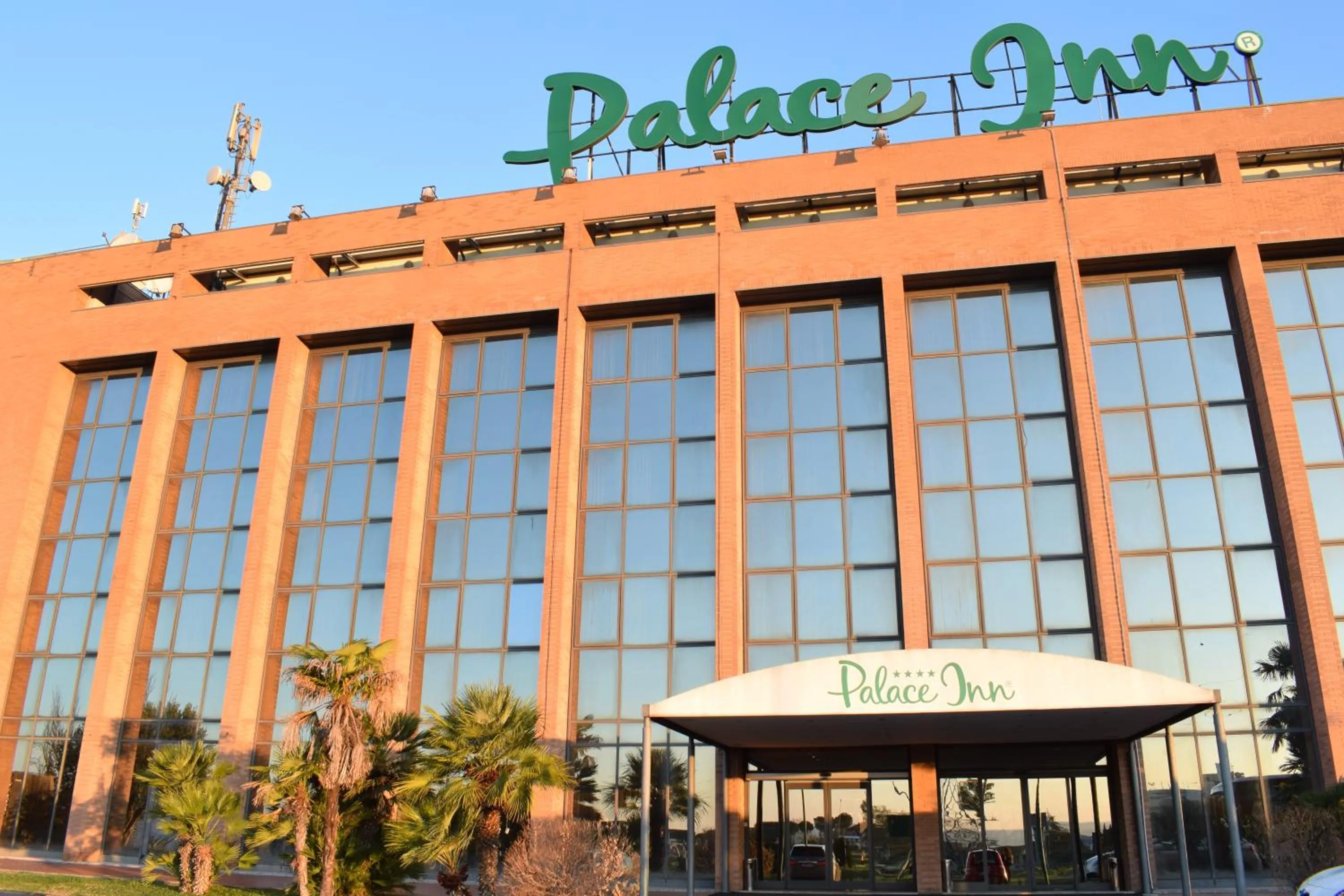 Property building in Palace Inn Rome Fiano