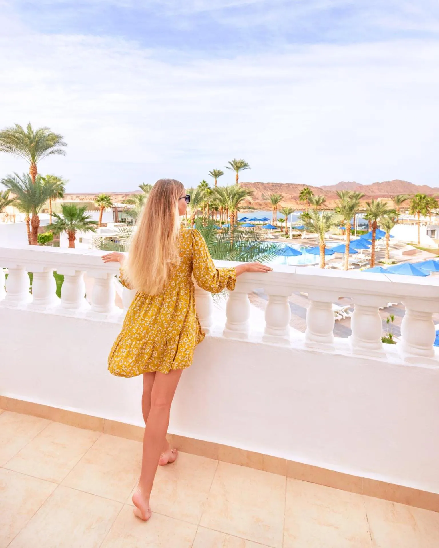 Balcony/Terrace in Albatros Sharm Resort - By Pickalbatros