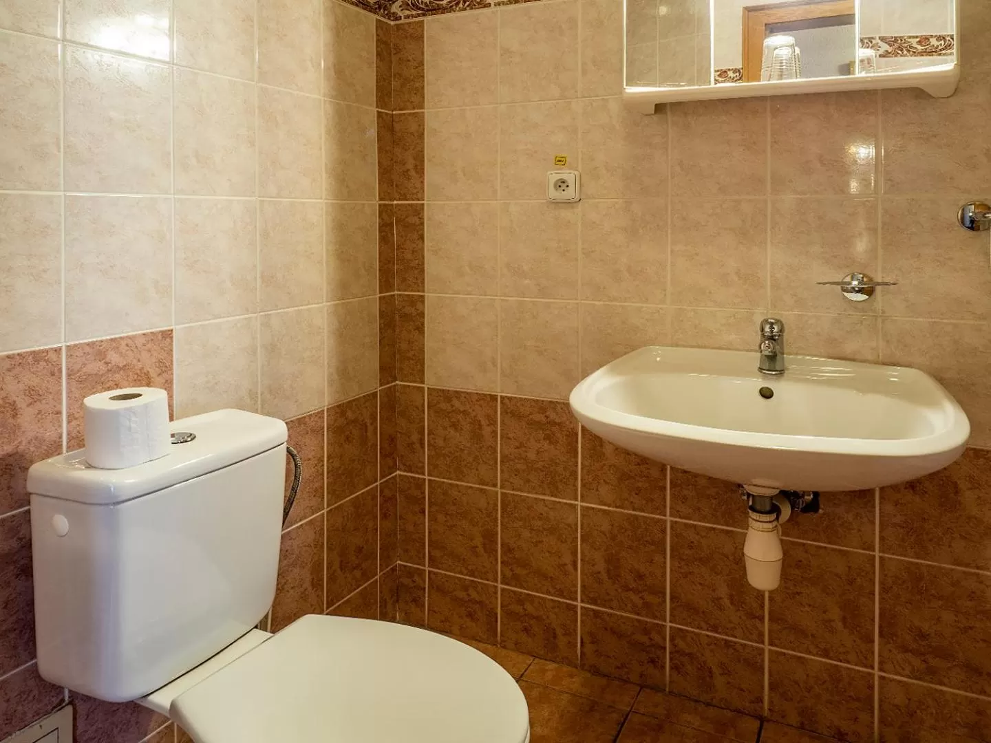 Bathroom in Hotel Olympia Česká Lípa