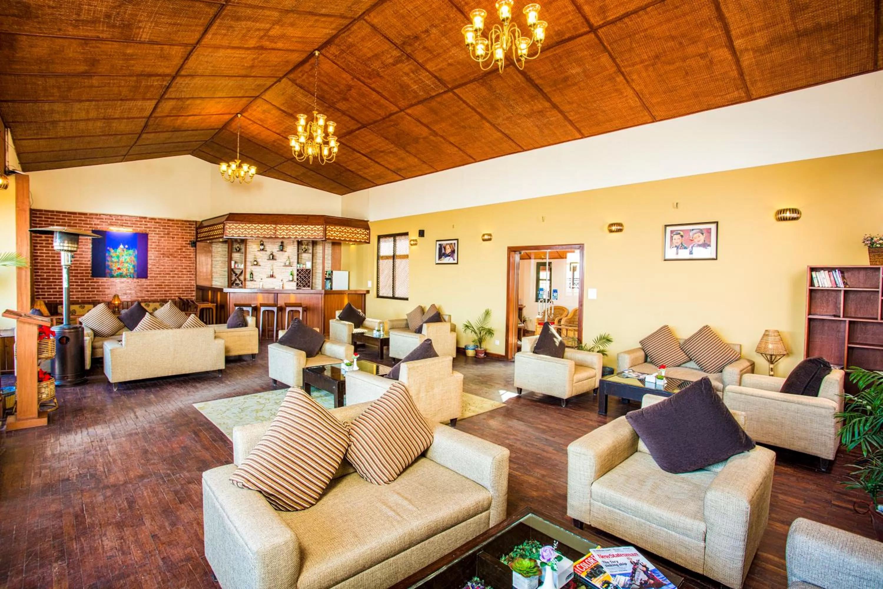 Lounge or bar in Hotel Himalayan Villa - Nagarkot