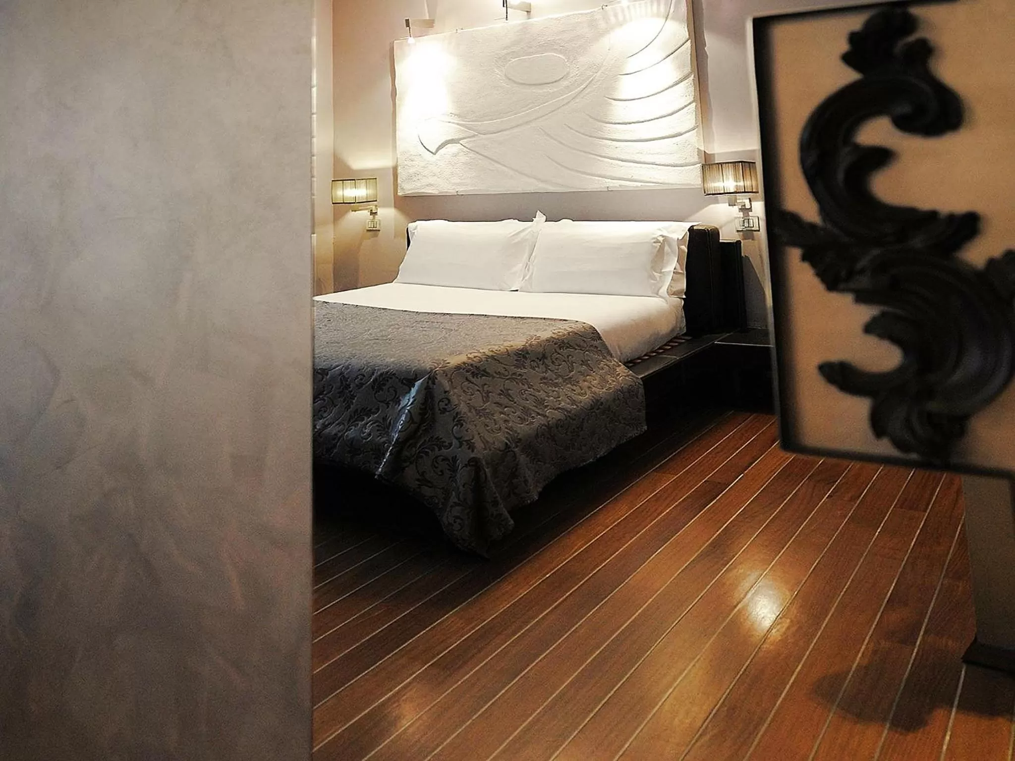 Bedroom, Bed in Borghese Palace Art Hotel