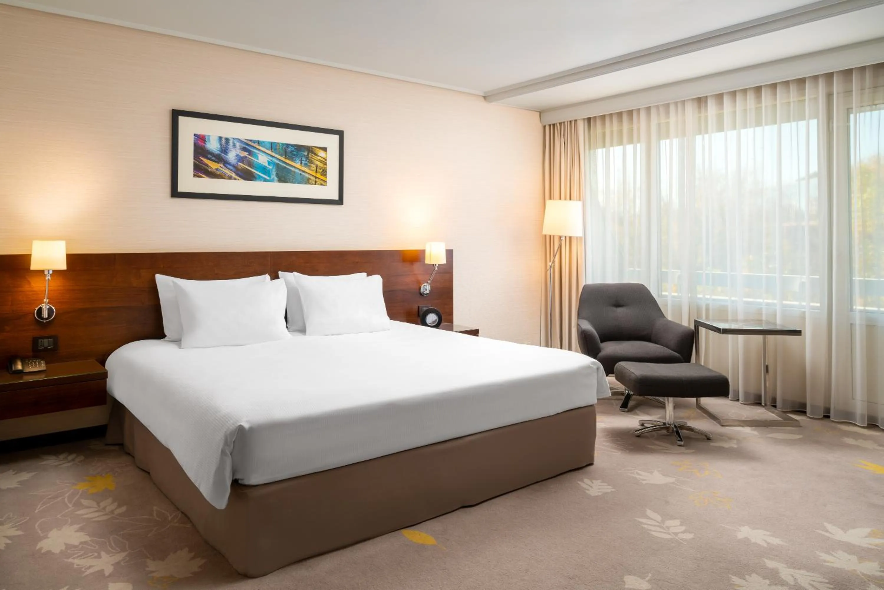 Bed in Crowne Plaza Bucharest by IHG