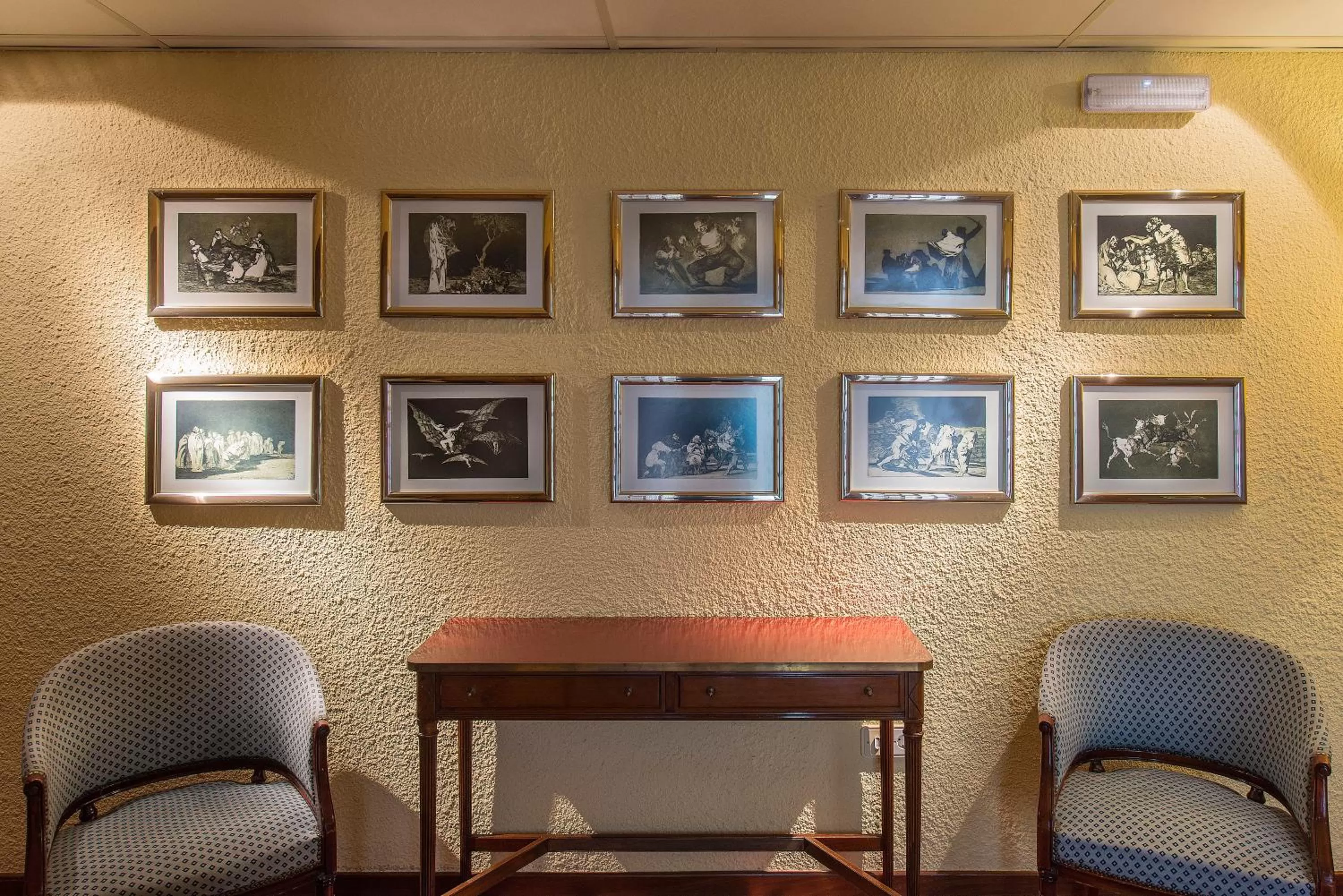 Decorative detail in Hotel Goya