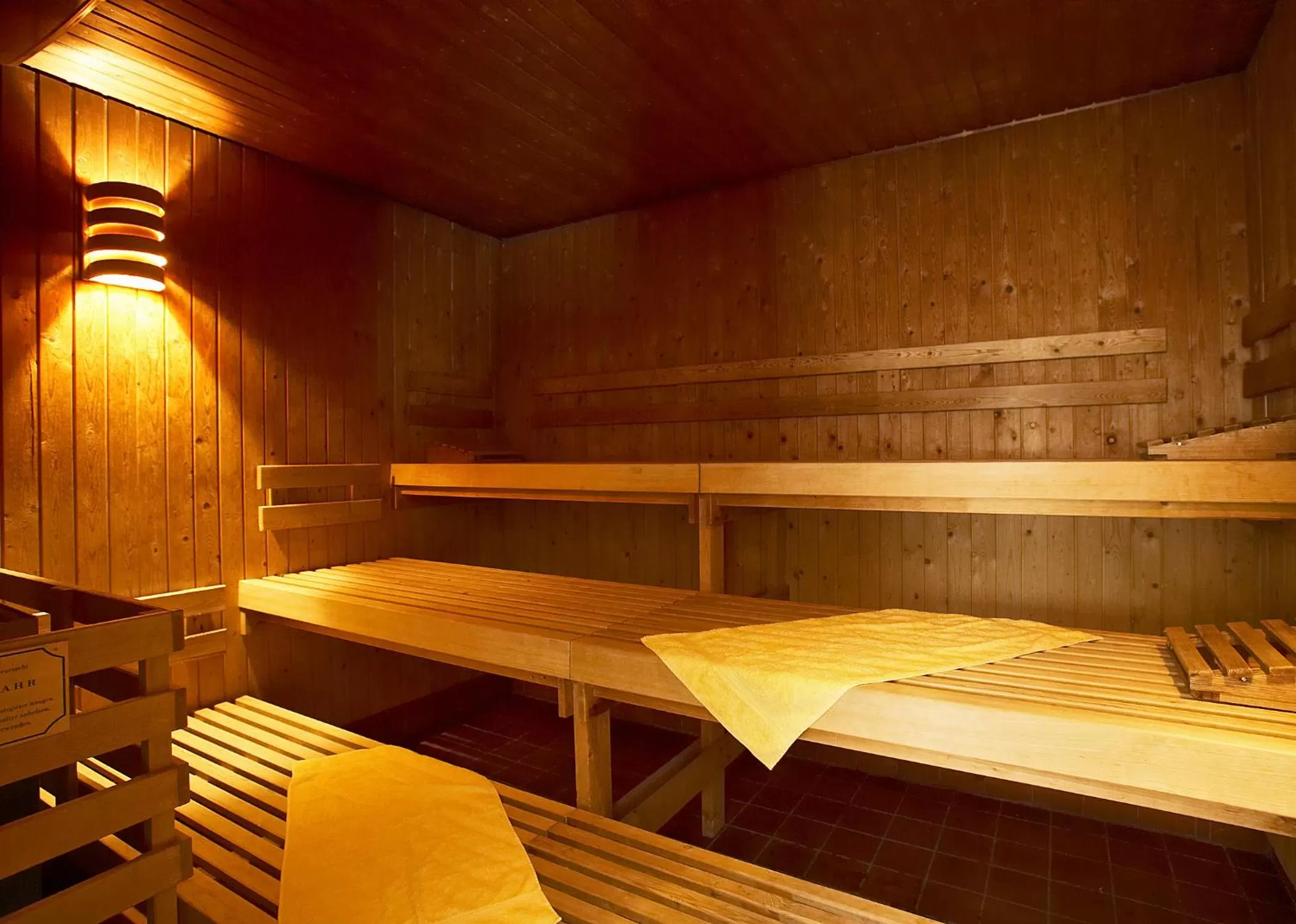 Sauna in Hotel Wald und See