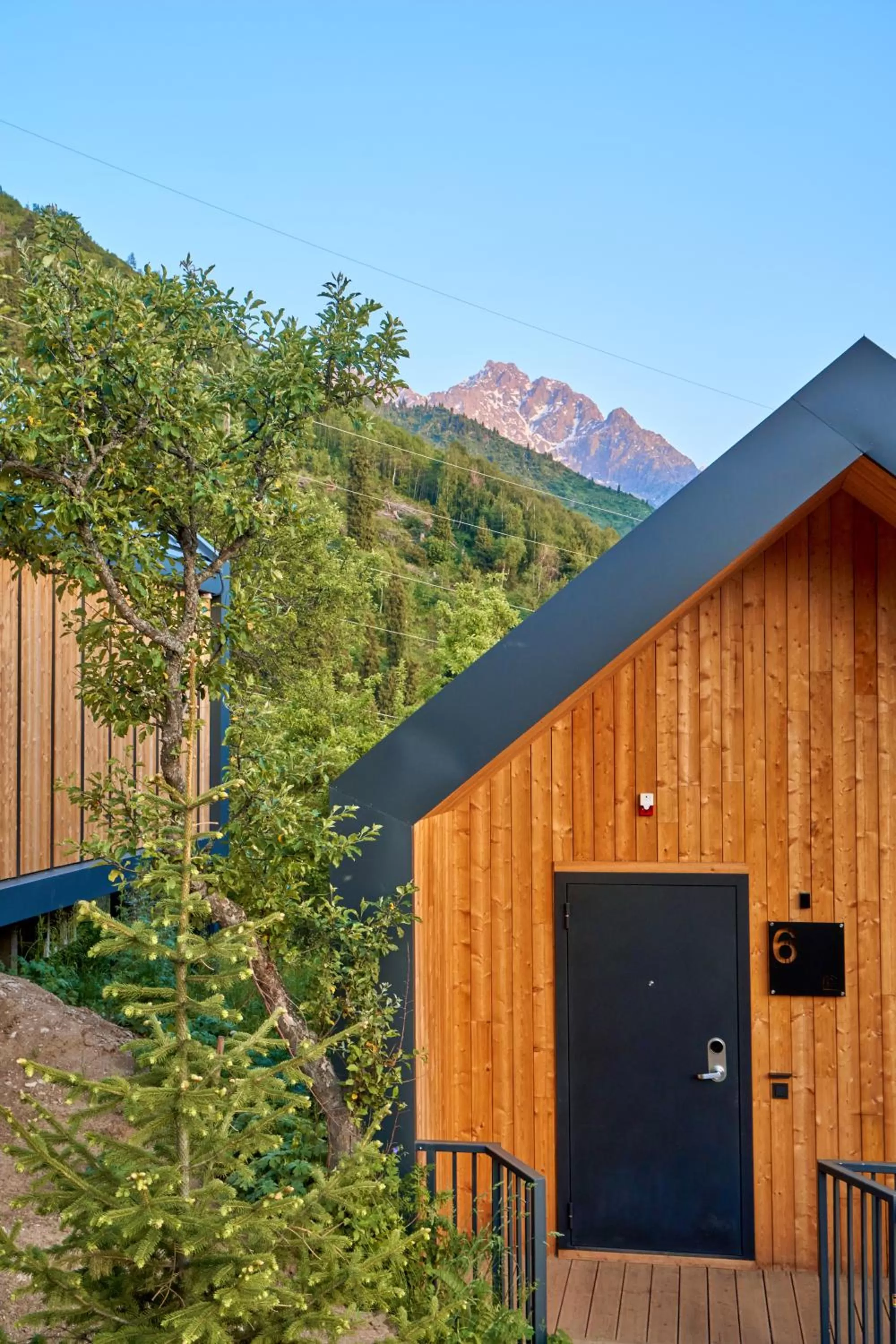 Mountain view in Qazaq Auyl Eco Hotel