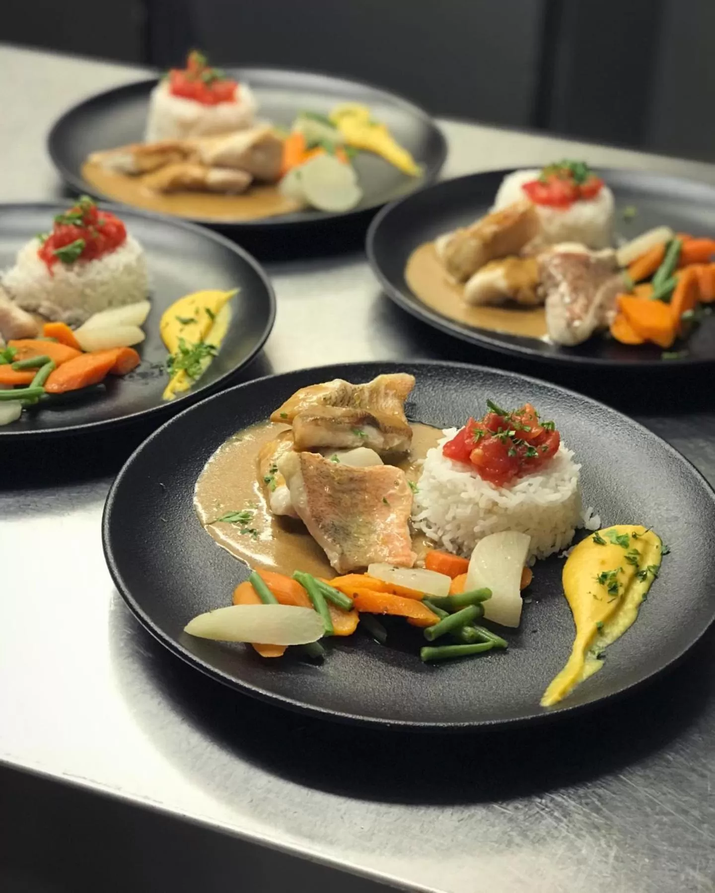 Dinner in Fasthotel Montmarault