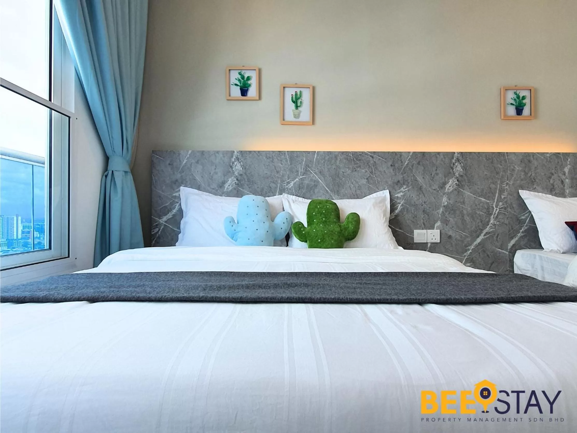 Bed in The Wave Suites Melaka by BEESTAY