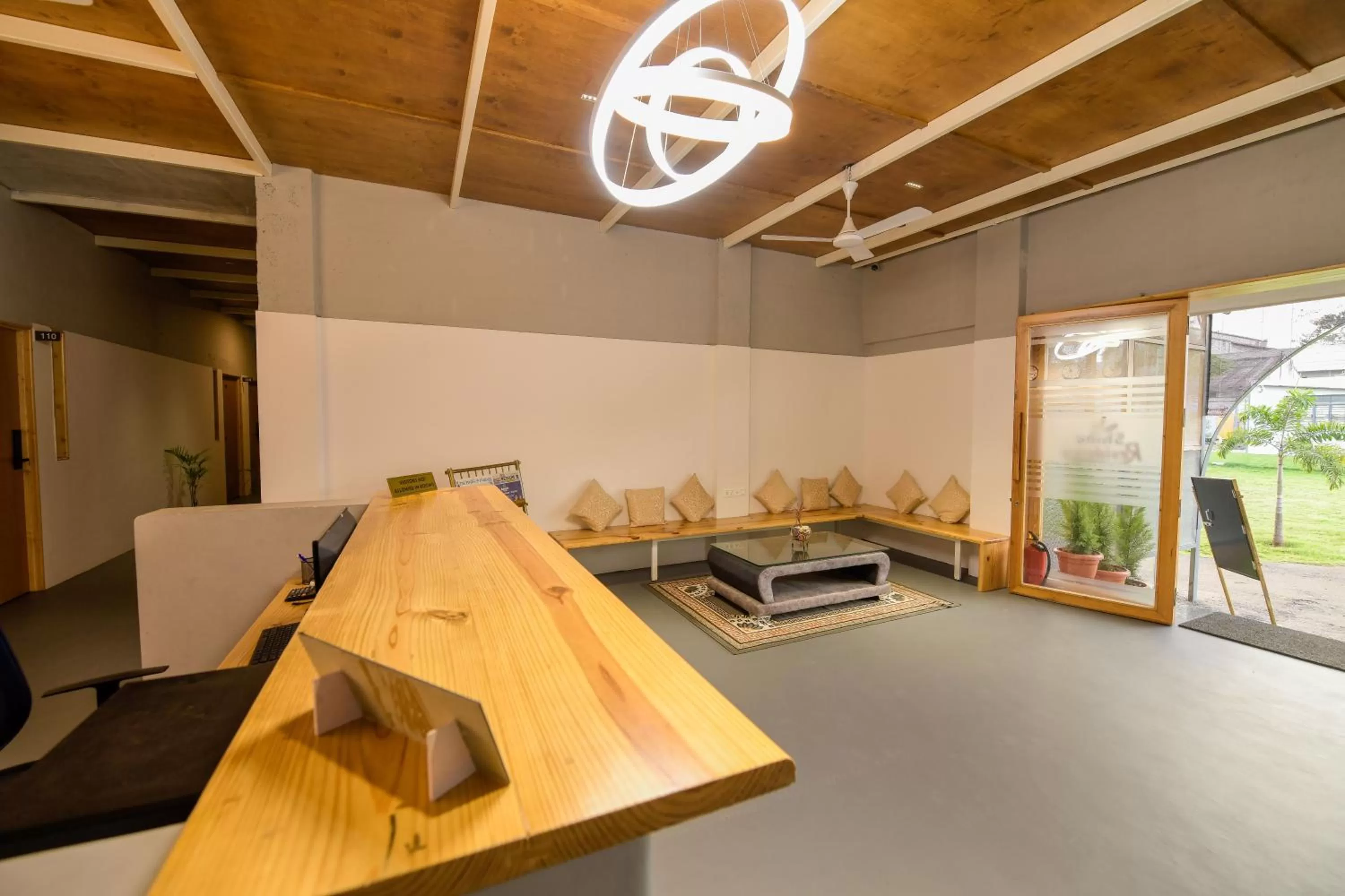 Lobby or reception in Shine Residency