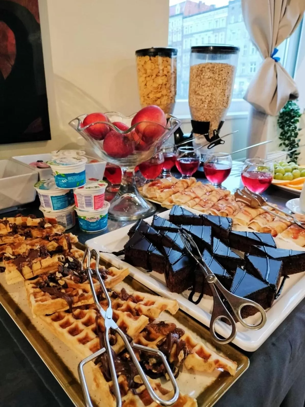 Buffet breakfast in Great Polonia Wrocław Tumski