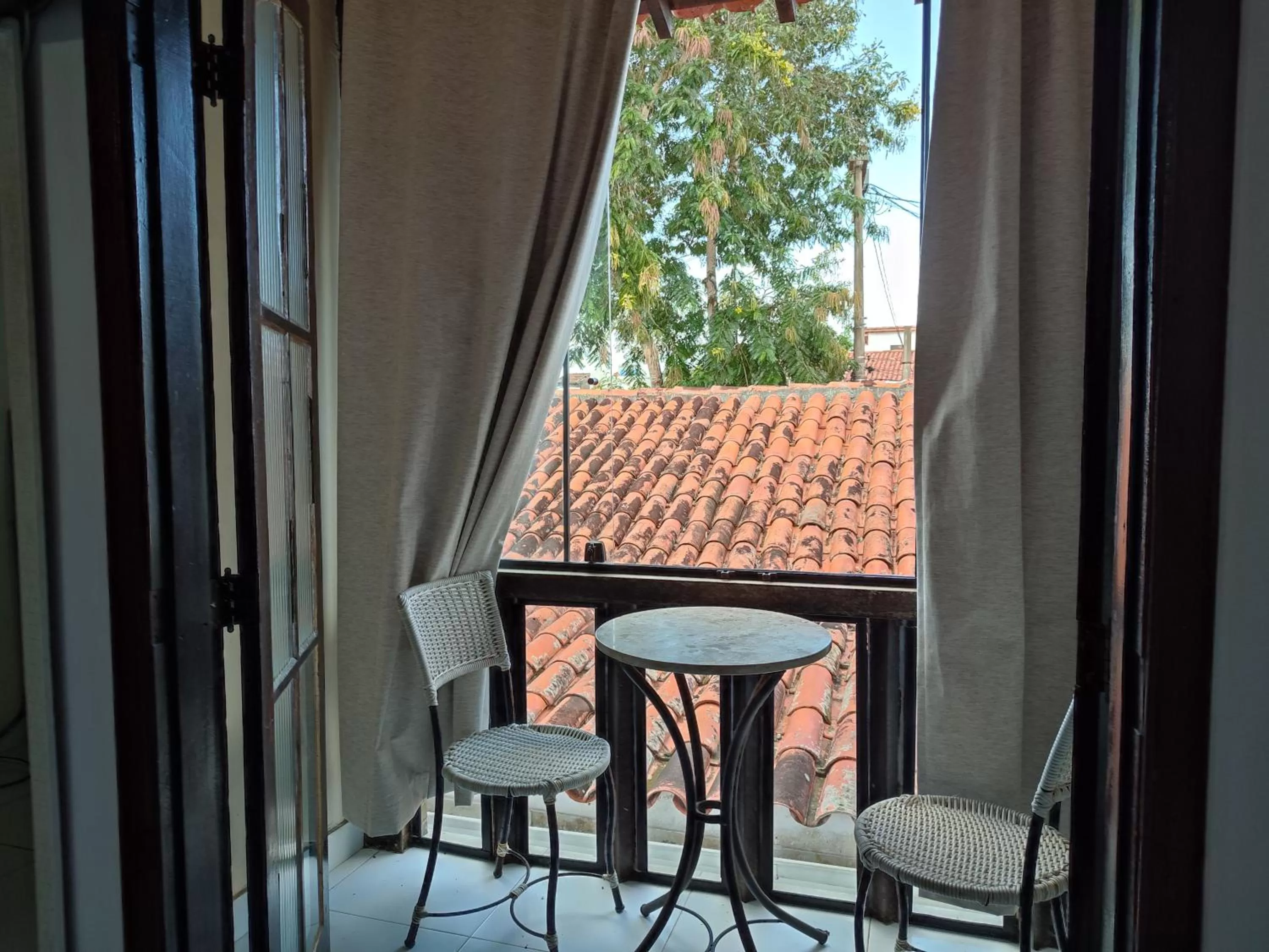 View (from property/room), Seating Area in Pousada L'étage