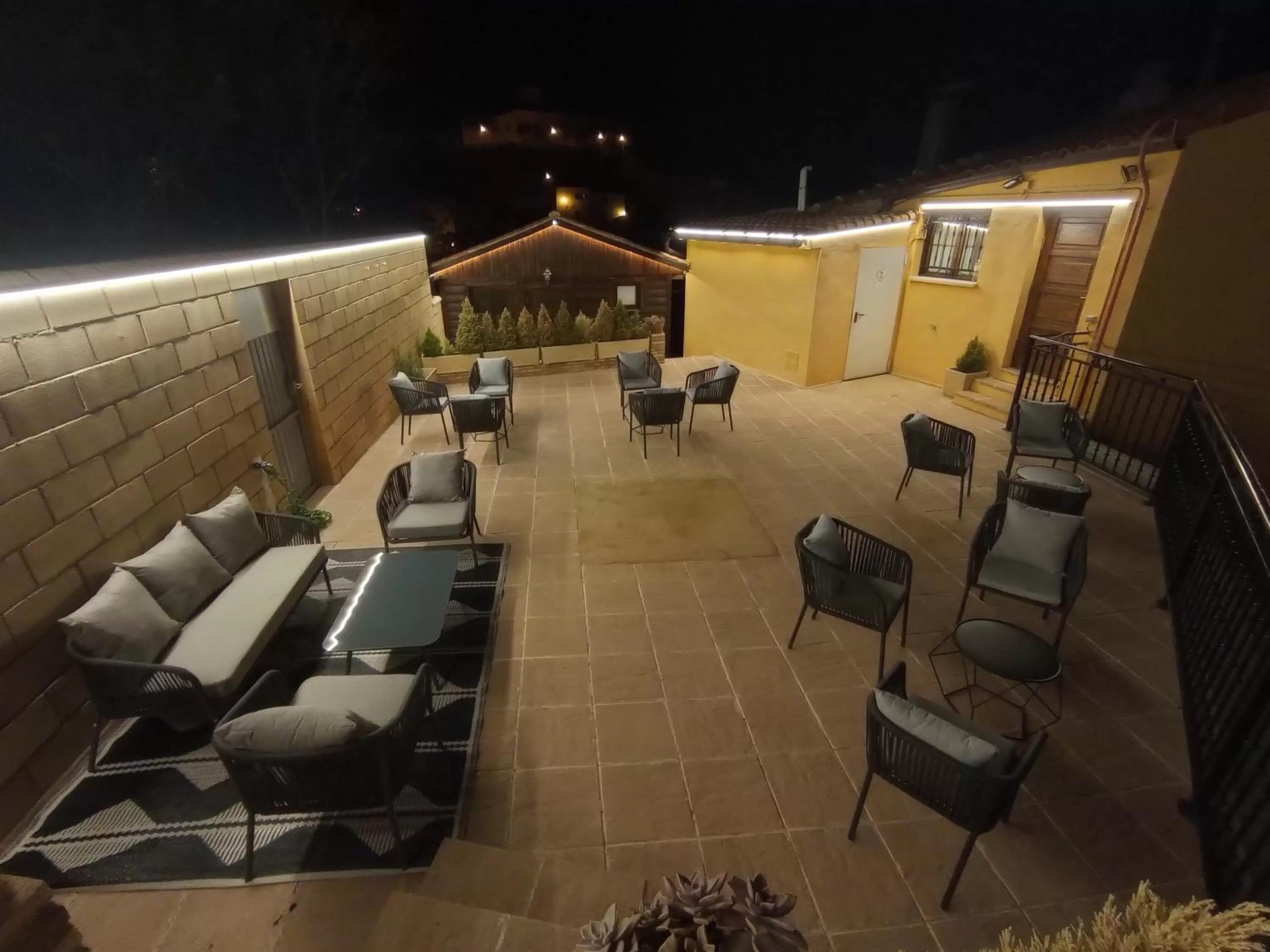 Patio in Hotel Cervaria