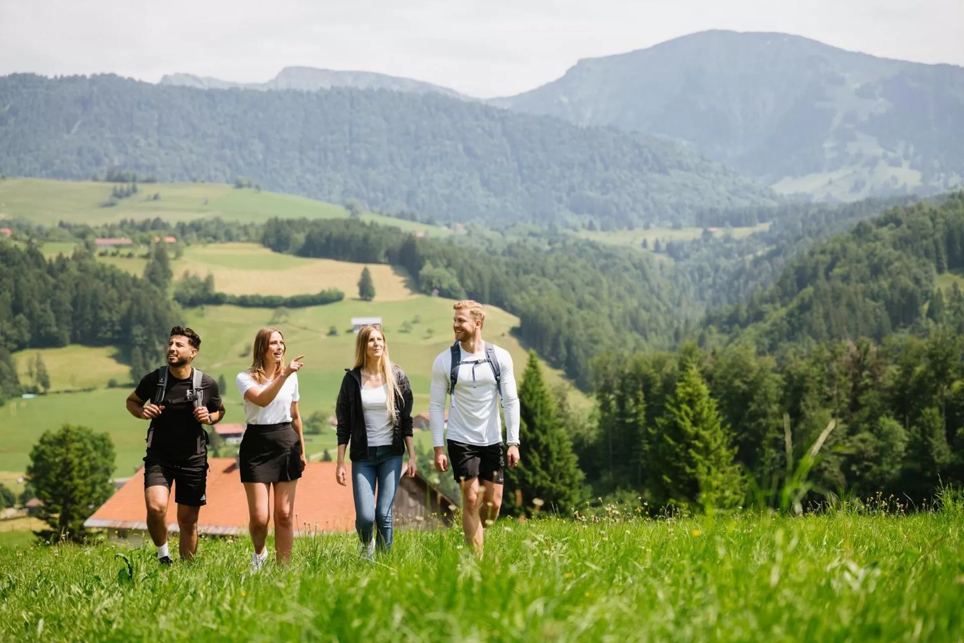 Hiking in MONDI Resort und Chalet Oberstaufen