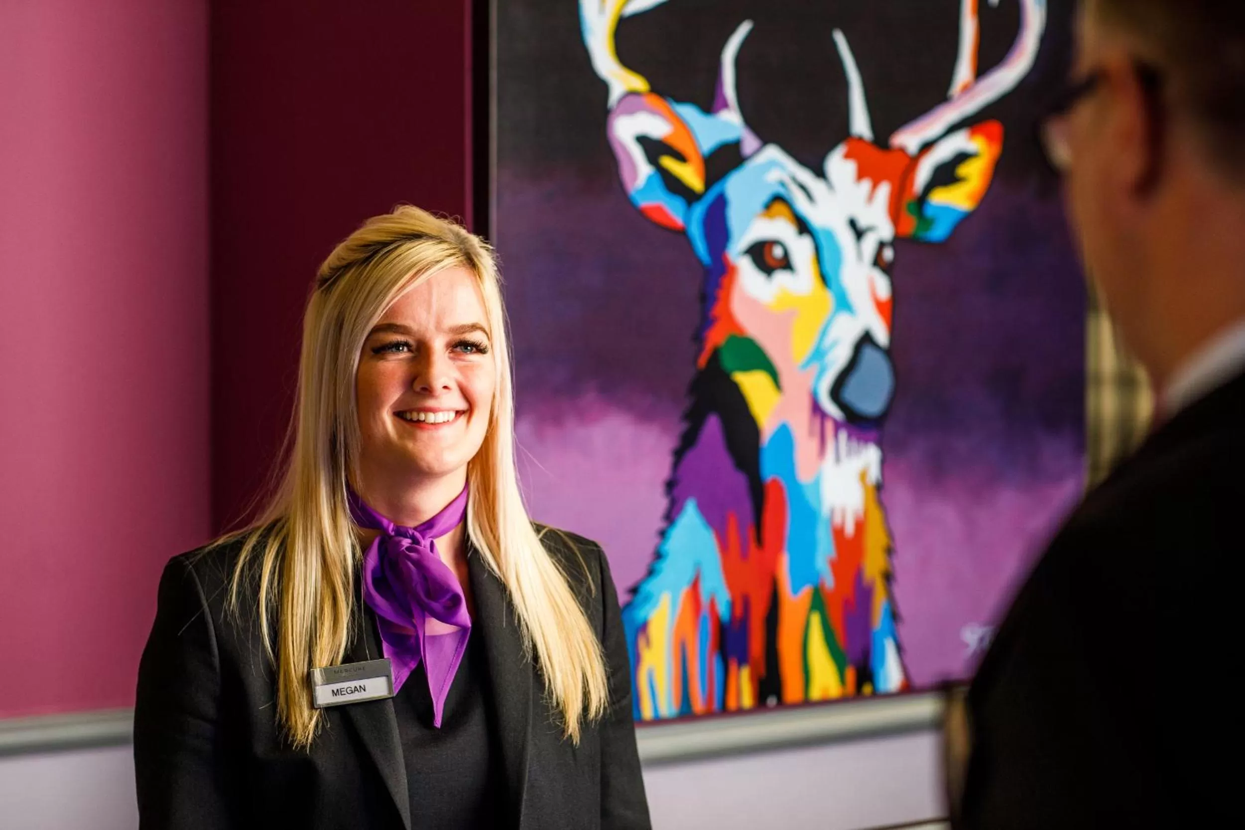 Lobby or reception in Mercure Ayr Hotel