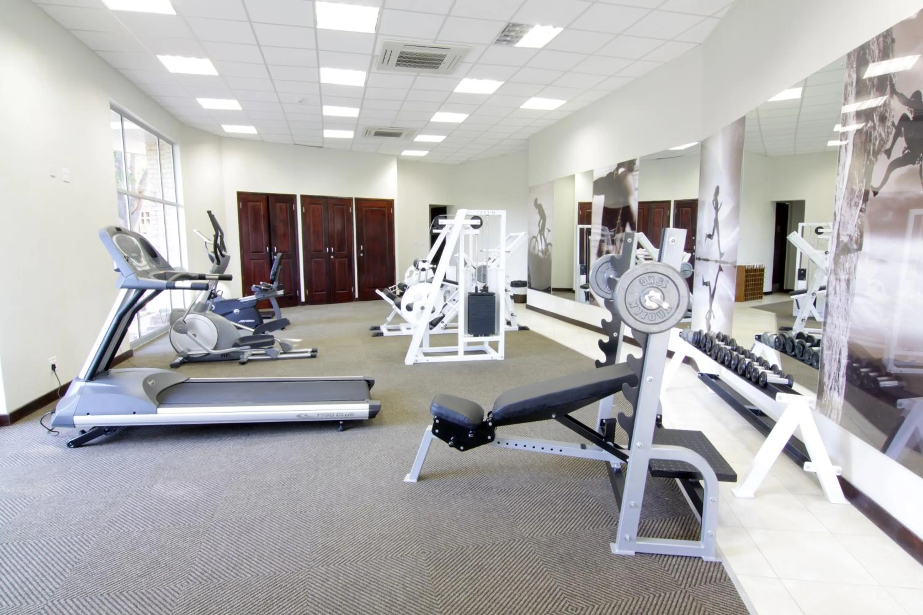 Fitness centre/facilities in Cresta Lodge Gaborone