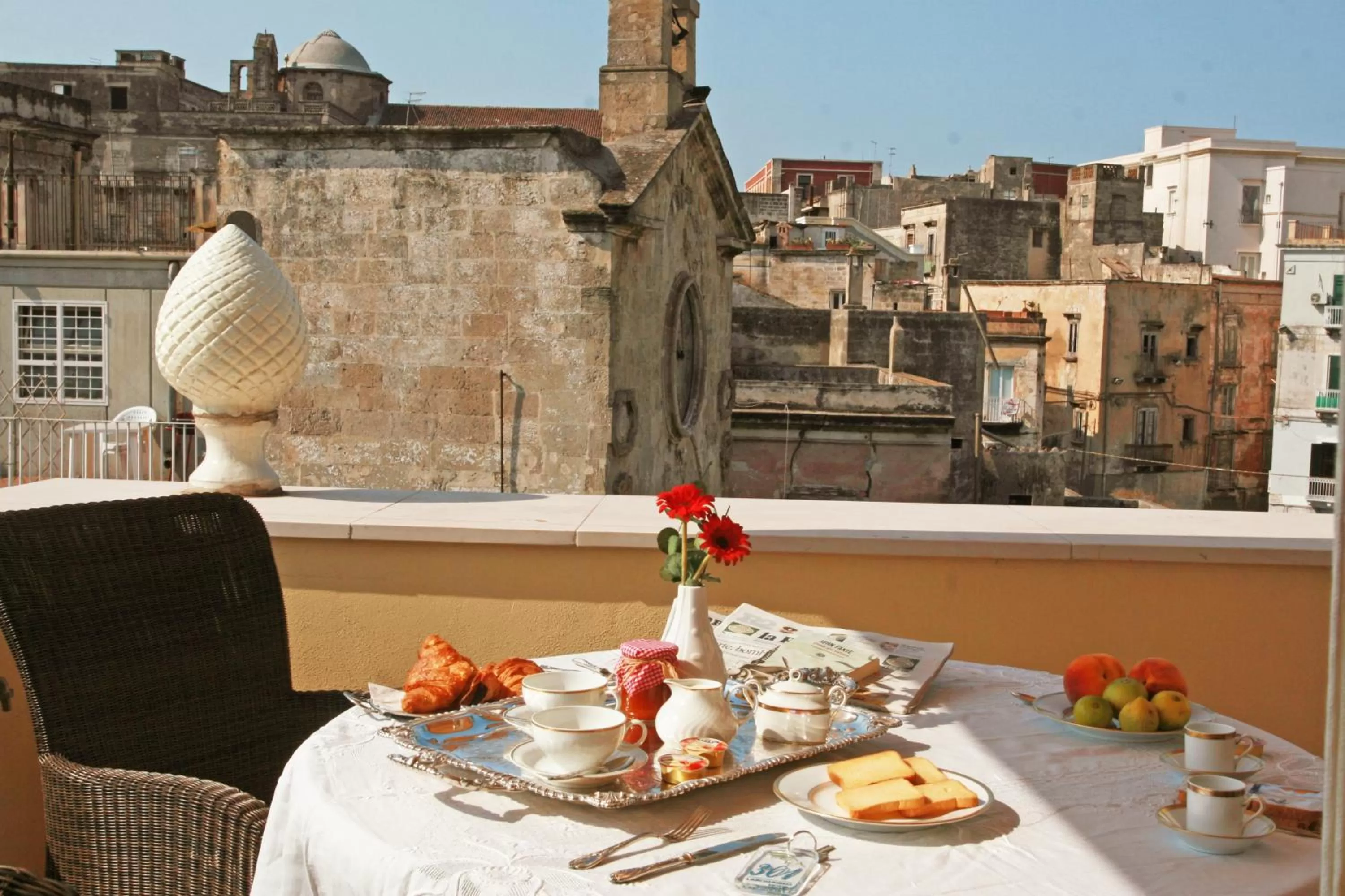 Balcony/Terrace in Hotel L'Arcangelo - Boutique Hotel