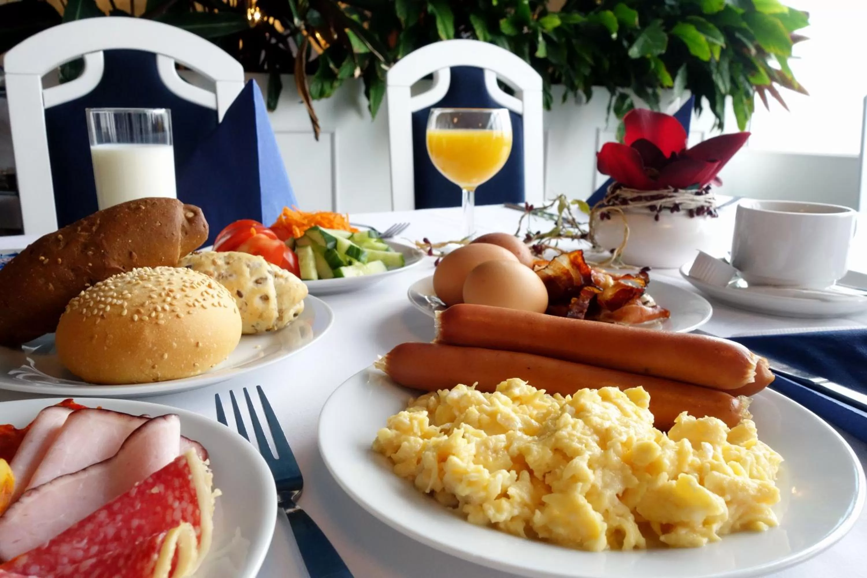 Food and drinks in TOP HOTEL Praha