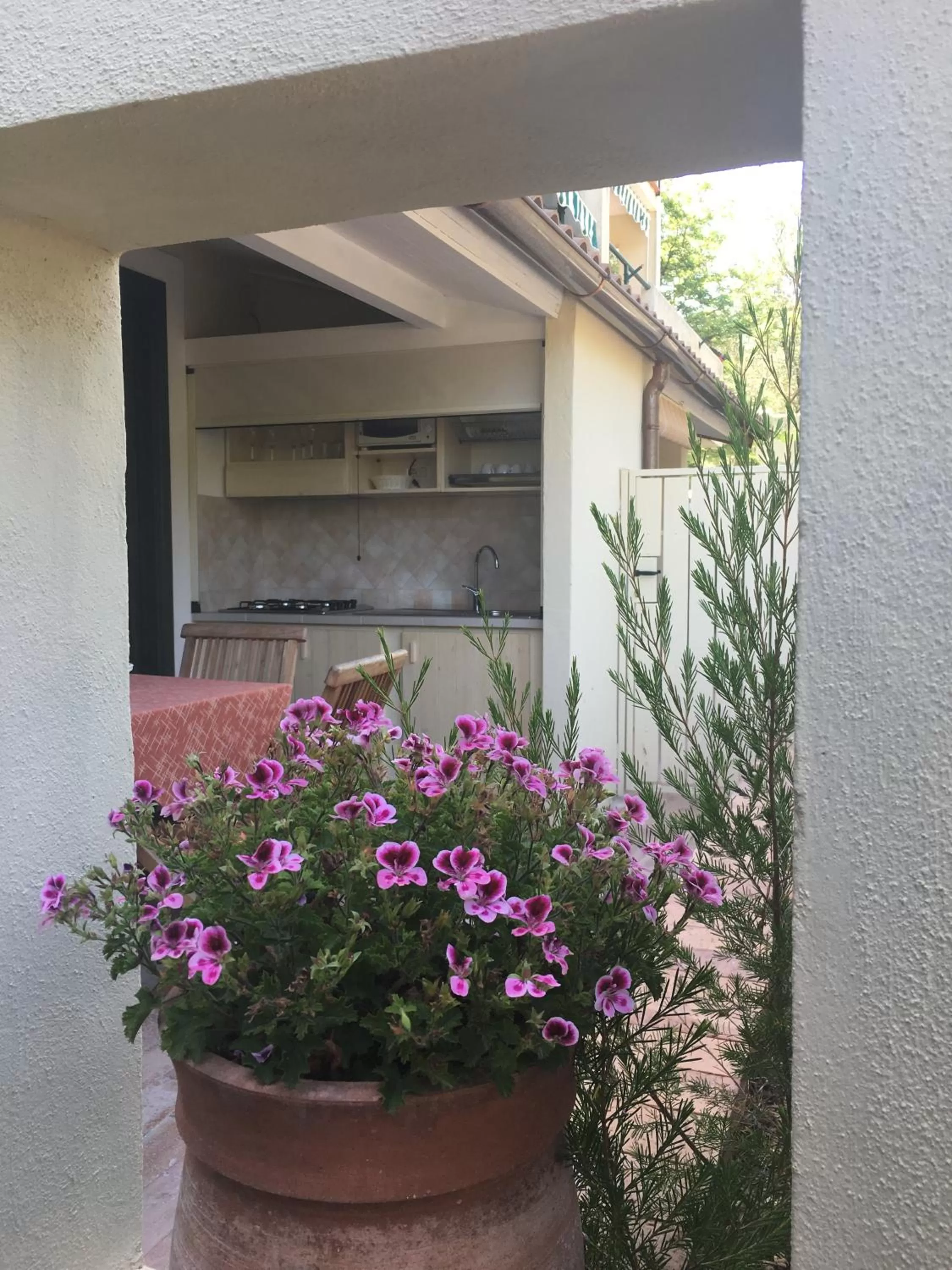 Patio/Outdoor Area in Residence Torre Delle Viole