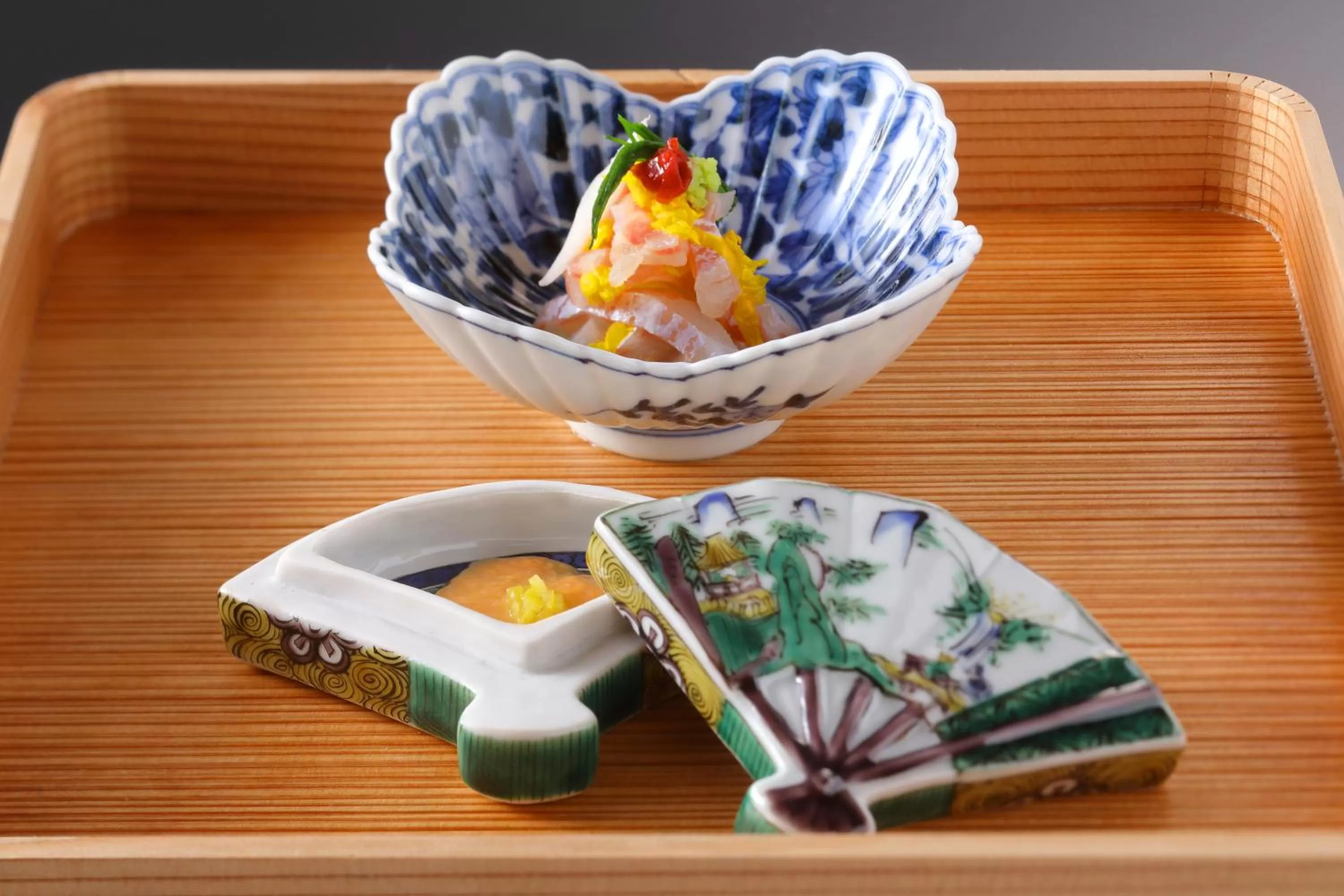 Food close-up in Waqoo Naritasanmonzen