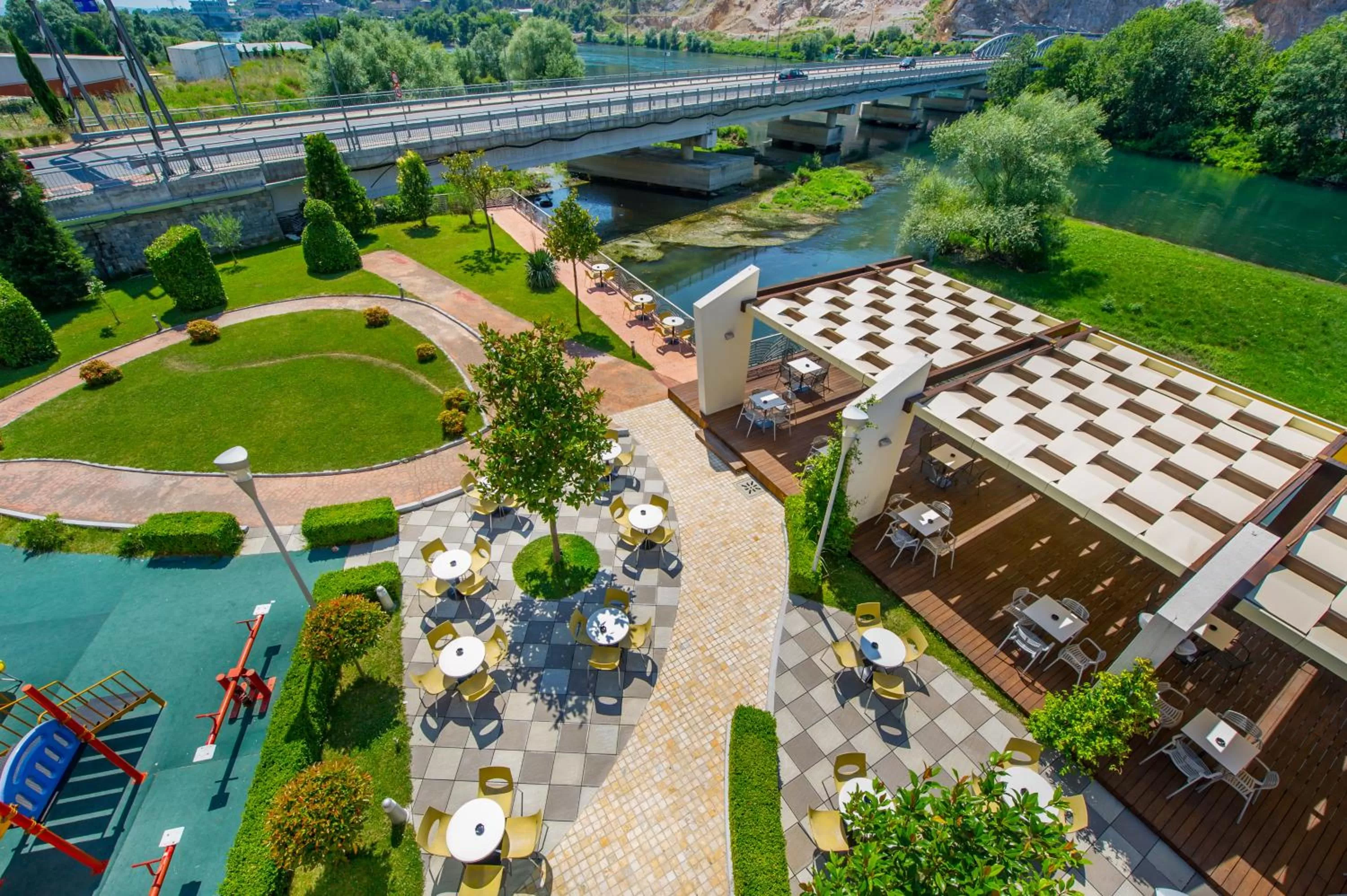 Garden view, Bird's-eye View in Luani A Hotel